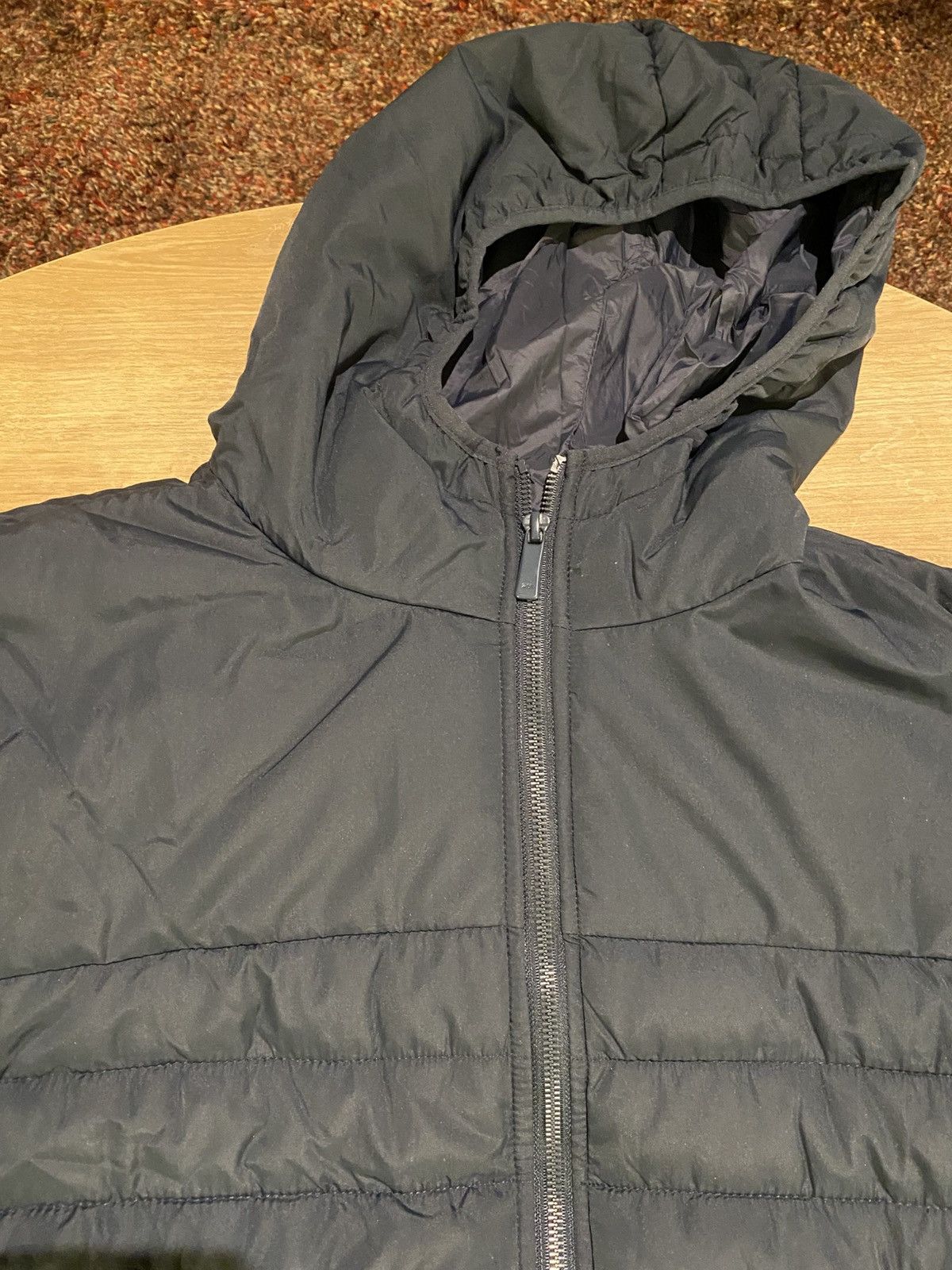 Zara ZARA Black Hybrid Puffer Hoodie Jacket Size US XXL / EU 58 / 5 - 2 Thumbnail