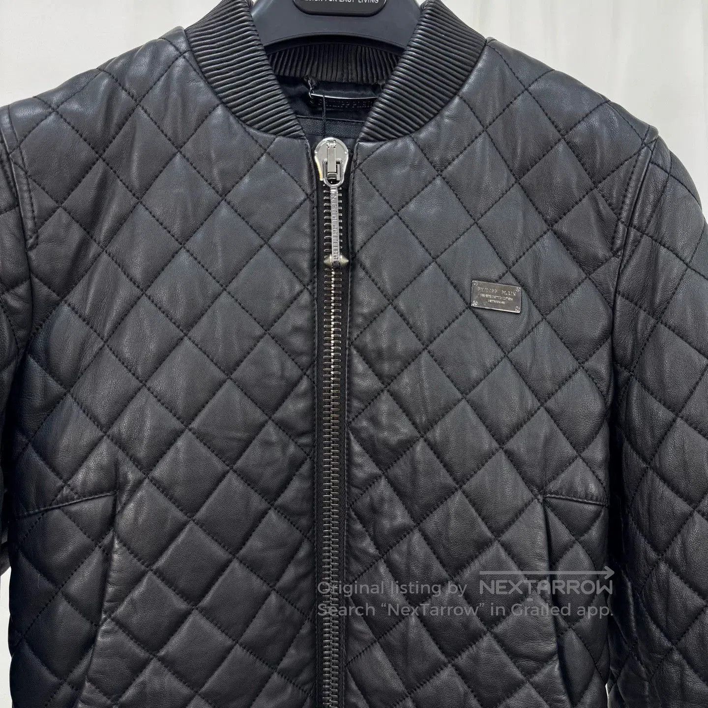 Philipp Plein philipp plein black embellished leather jacket. Size US S / EU 44-46 / 1 - 3 Thumbnail