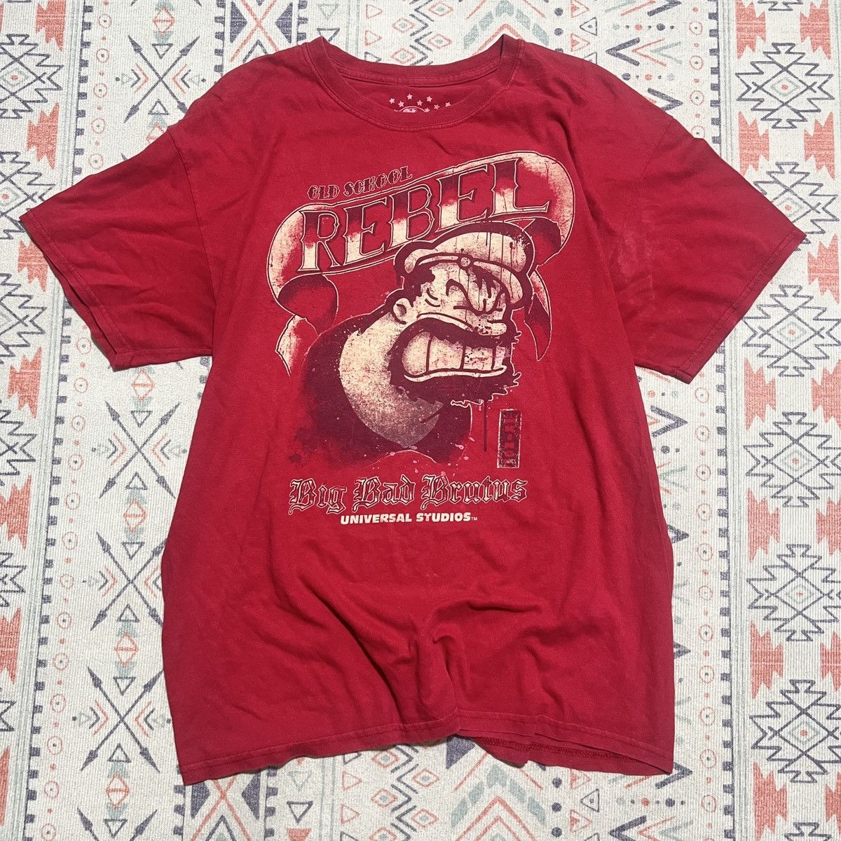 Fuck Art, Make Tees Classic Cartoon Brutus Popeye T-Shirt Size US L / EU 52-54 / 3 - 2 Thumbnail