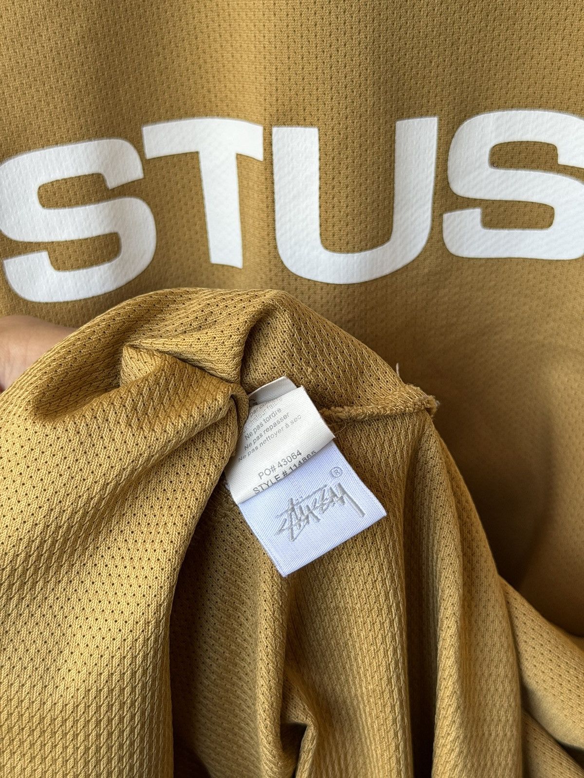 Stussy Stussy Mesh Tee Size US XL / EU 56 / 4 - 5 Thumbnail