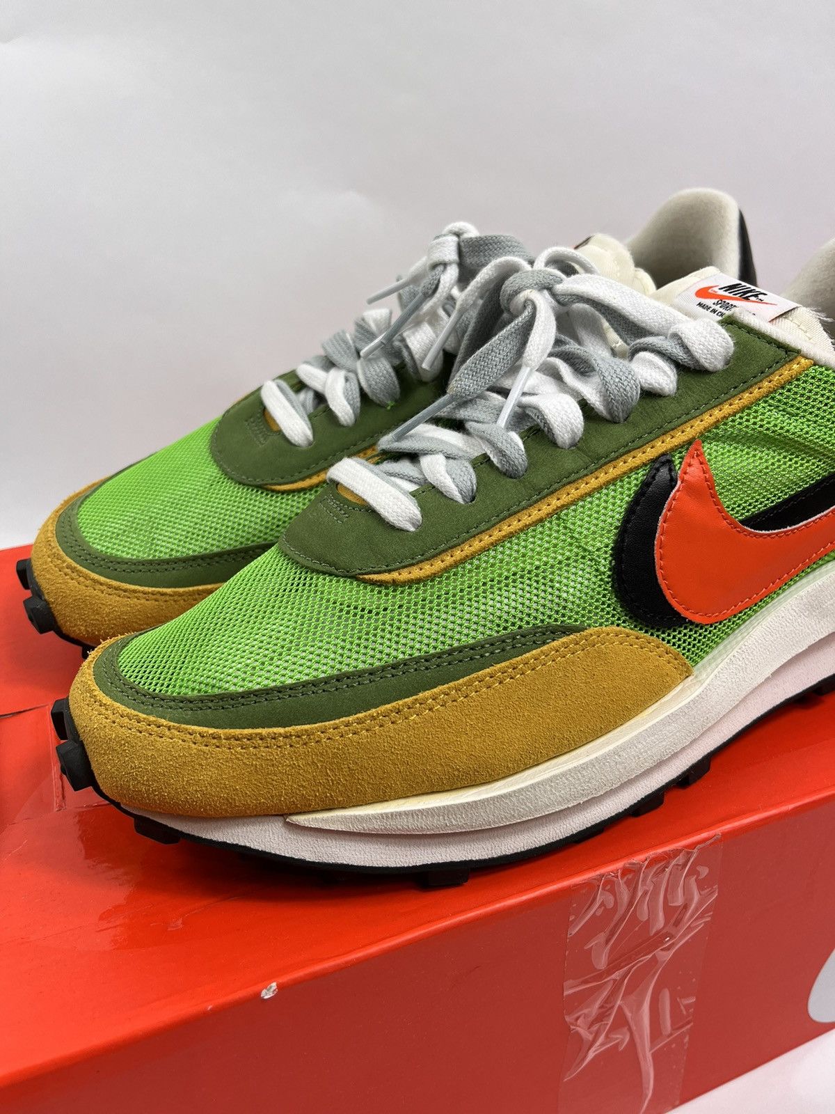 Nike Ld Waffle Sacai Green Gusto NIKE LD WAFFLE SACAI GREEN GUSTO