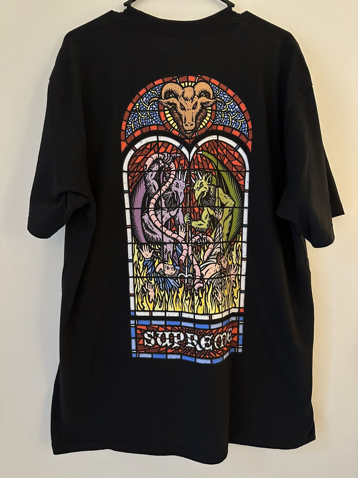 Supreme Supreme Worship Tee Size US XL / EU 56 / 4 - 1 Thumbnail