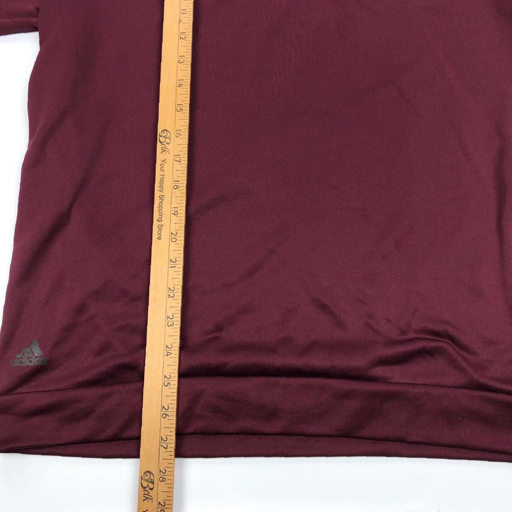 Adidas Adidas M Climalite Quarter Zip Pullover Top Golf Activewear Raglan Long Sleeve Mock Neck Zip Piping Brand Logo Size US M / EU 48-50 / 2 - 6 Thumbnail