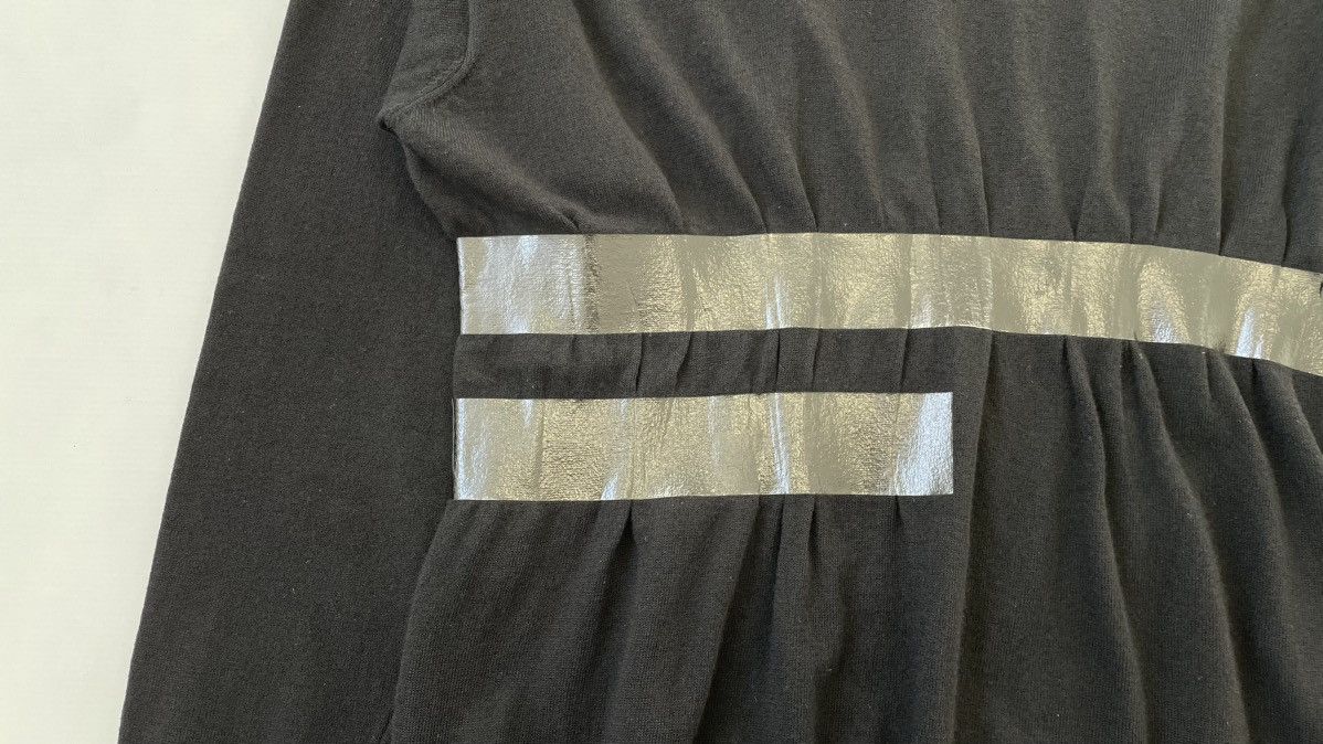 Maison Margiela A/W 09 Black Wool ‘Tape’ Effect Sweater Size US L / EU 52-54 / 3 - 6 Thumbnail