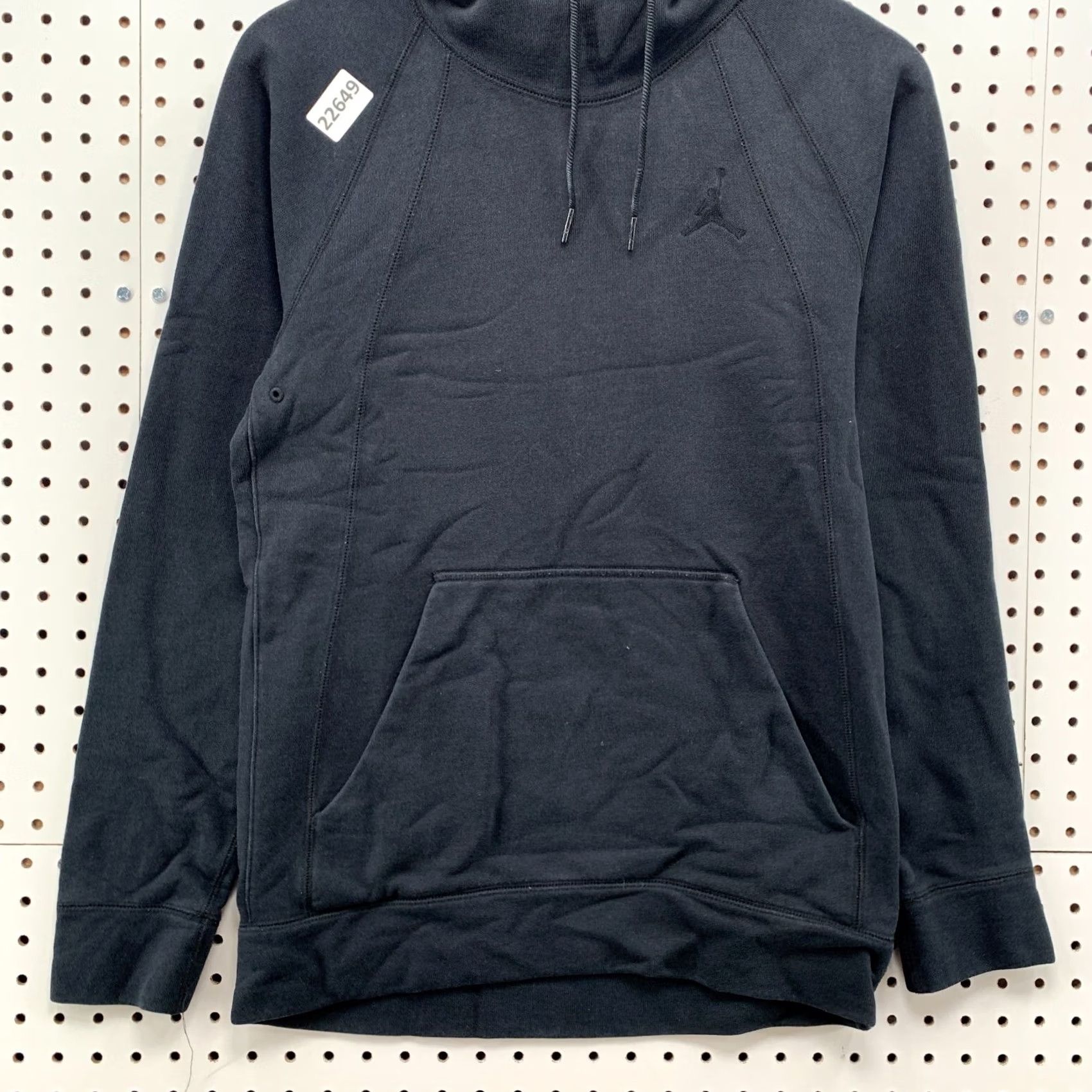 Jordan Brand VINTAGE Jordan Hooded Sweatshirt Mens Small Tonal Jumpman 18x27 Hoodie Pullover Size US S / EU 44-46 / 1 - 7 Thumbnail