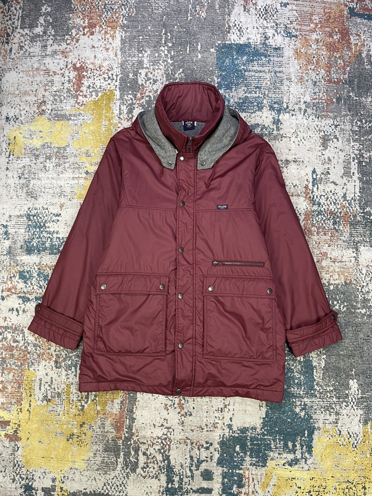 Adidas Vtg 80s Adidas Club Nylon Outdoor Parkas Size US M / EU 48-50 / 2 - 1 Thumbnail