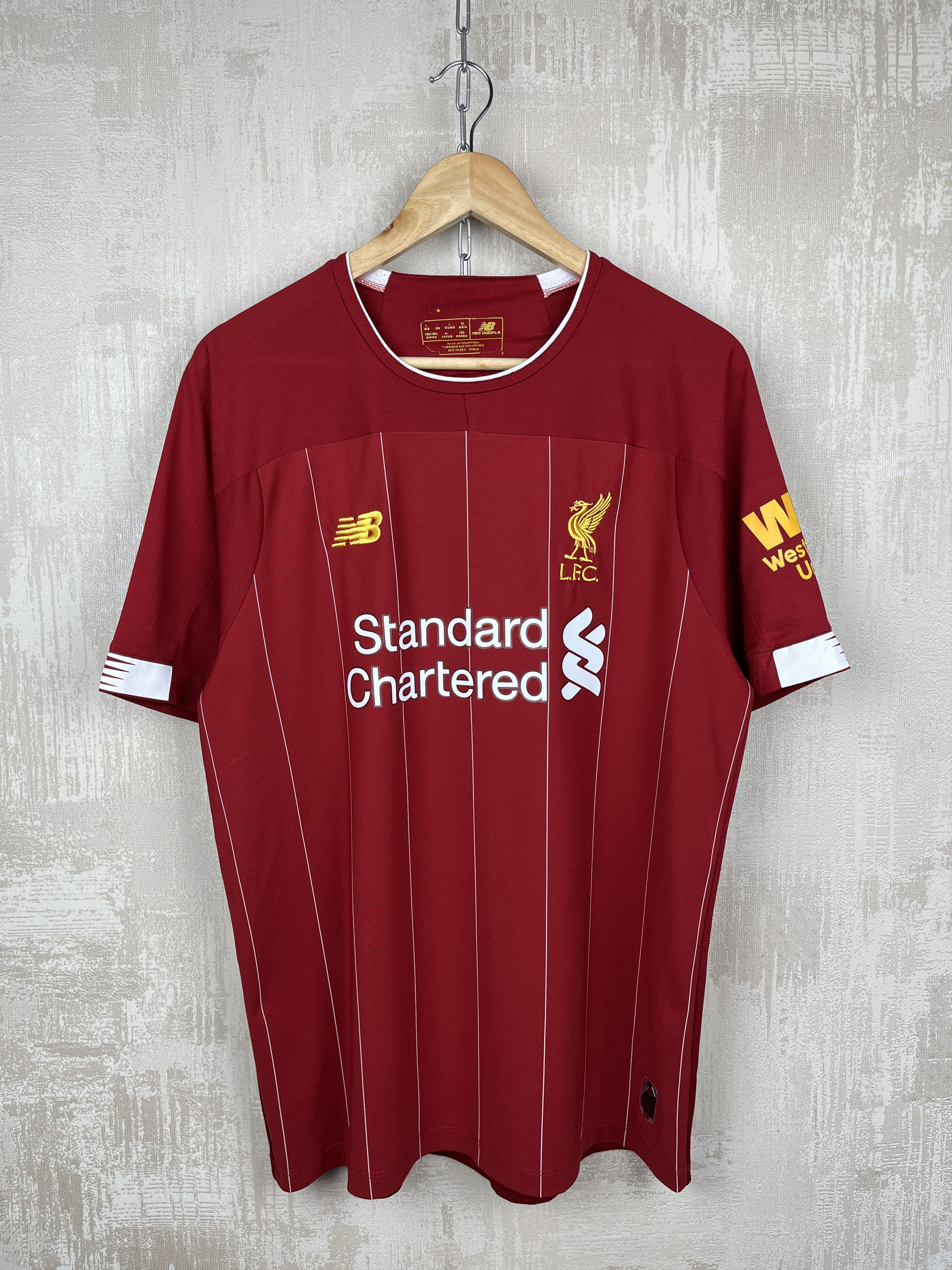 New Balance Liverpool FC 2019 - 2020 Home Football Shirt Soccer Jersey Size US L / EU 52-54 / 3 - 3 Thumbnail
