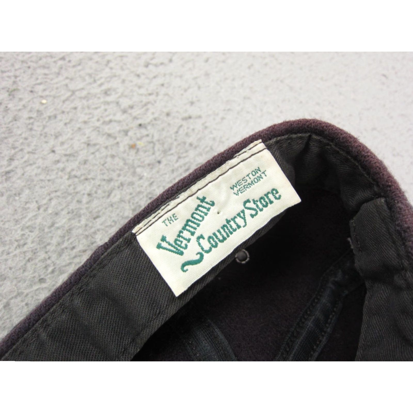 Vintage Vermont Country Store Hat Mens One Size OS Blue Baseball Cap 90s Vintage Outdoor Wool Canvas Size ONE SIZE - 6 Thumbnail