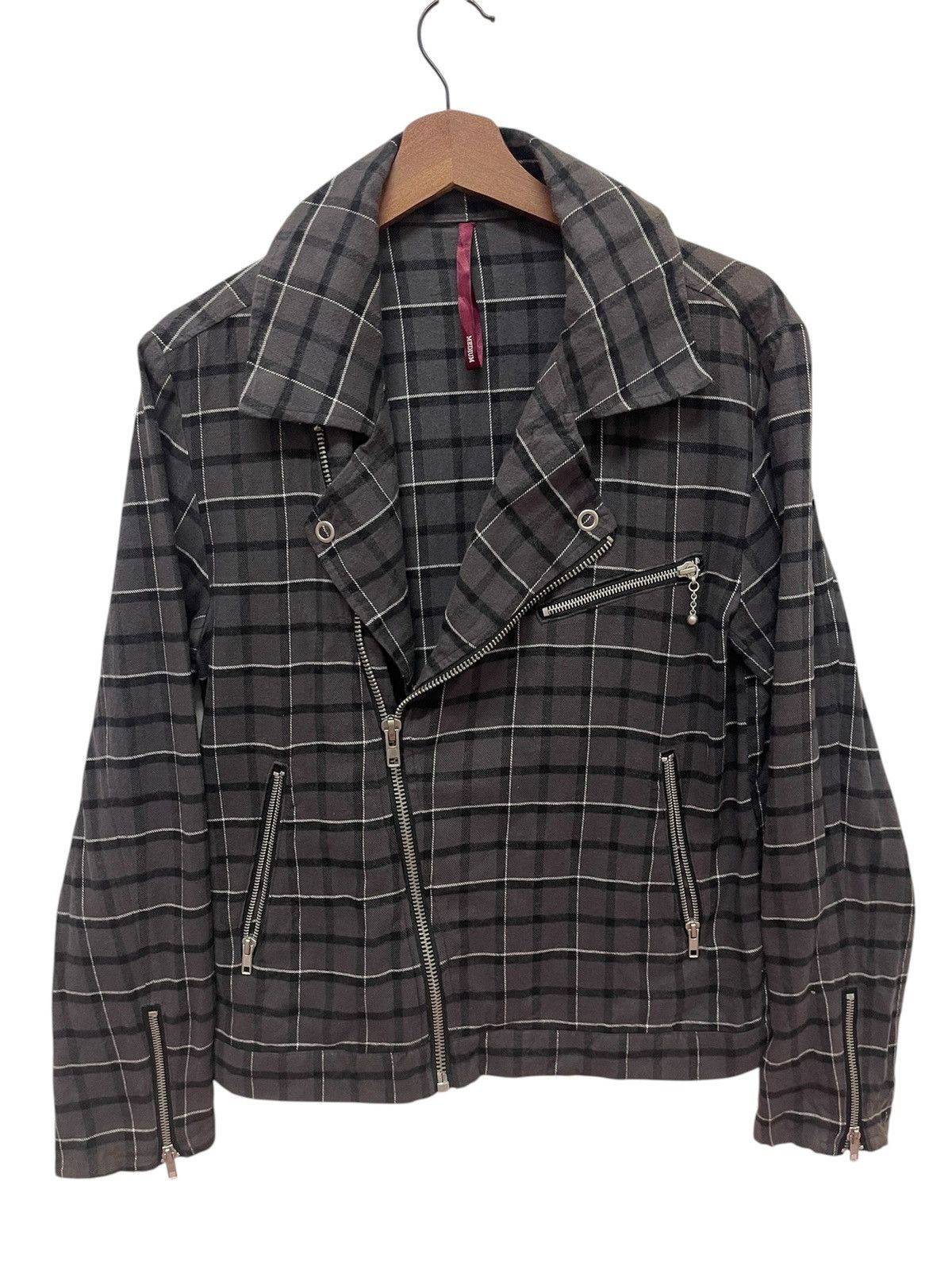 Designer × Japanese Brand VINTAGE HIKARI SHOJI TARTAN JACKET Size US M / EU 48-50 / 2 - 1 Thumbnail