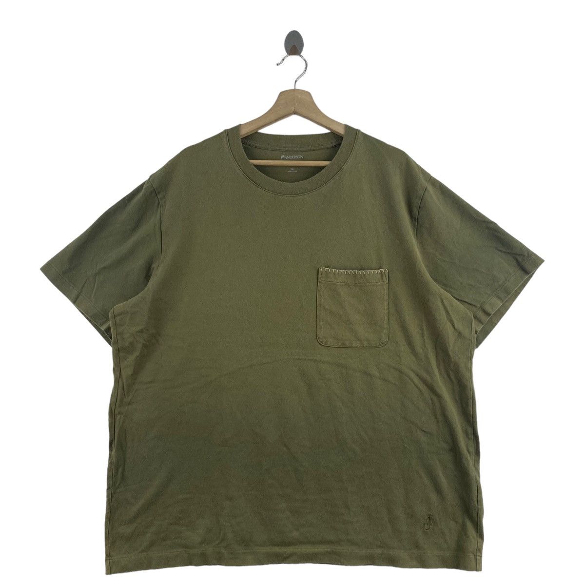JW Anderson × Uniqlo JW ANDERSON x UNIQLO Plain Khaki Short Sleeve Shirt Size US XXL / EU 58 / 5 - 1 Thumbnail