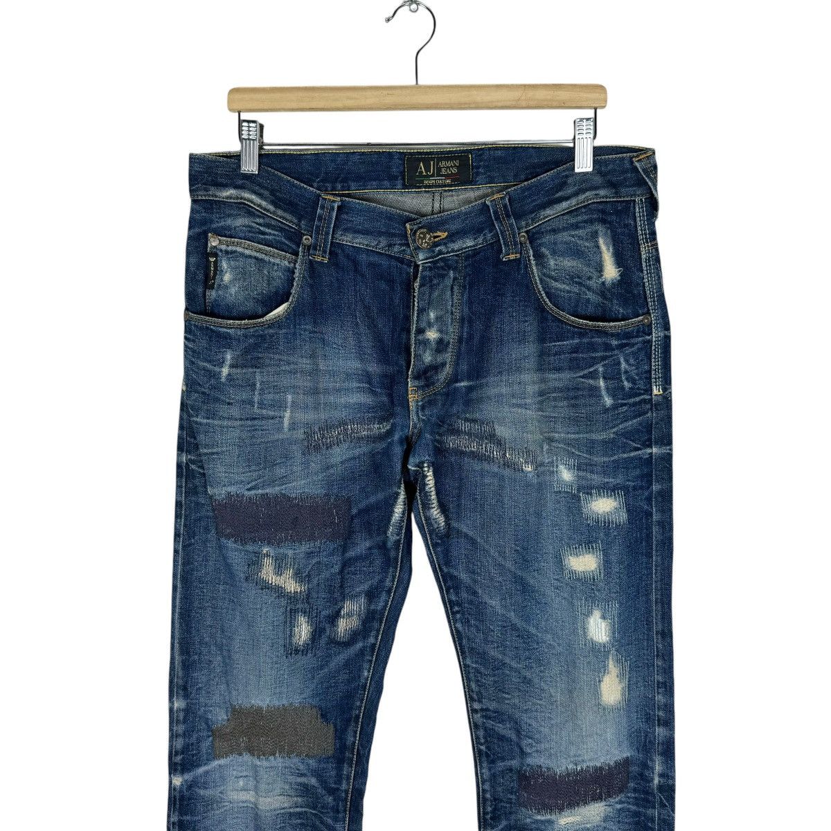 Armani 🌟ARMANI JEANS DENIM CULTURE PANTS Size US 34 / EU 50 - 3 Thumbnail