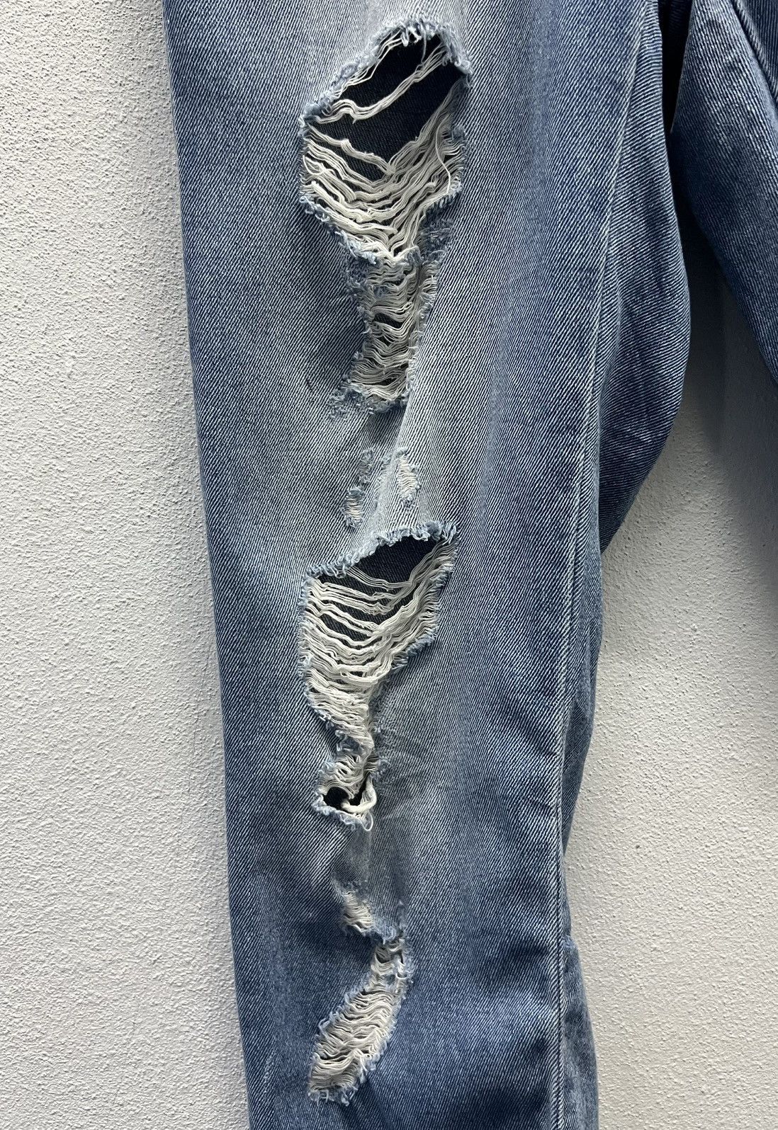 GU × Vintage GU Women’s Distressed Denim Overalls – Size M Size US 33 - 13 Thumbnail