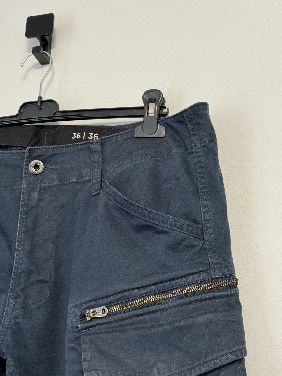 G-Star G-Star RAW Rovic 3D Straight Tapered Cargo Pants Distressed Size US 36 / EU 52 - 7 Thumbnail