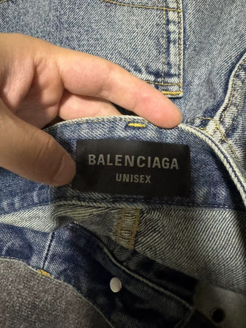 Balenciaga Balenciaga size XS Sabotage wash jeans shorts Size US 26 / EU 42 - 3 Thumbnail