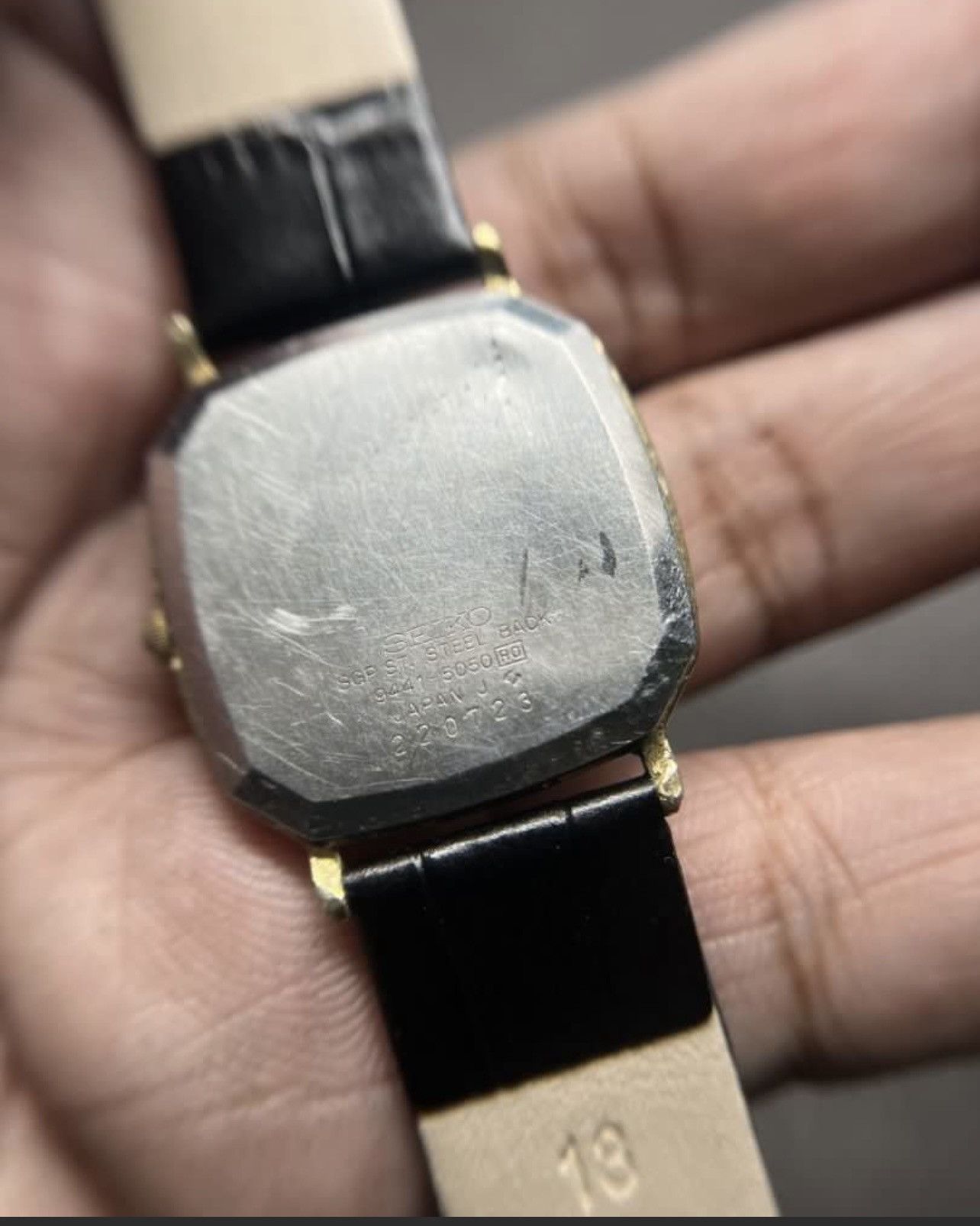 Seiko Vintage 80s Seiko Tank Twin Quartz Roman Dial Size ONE SIZE - 5 Thumbnail