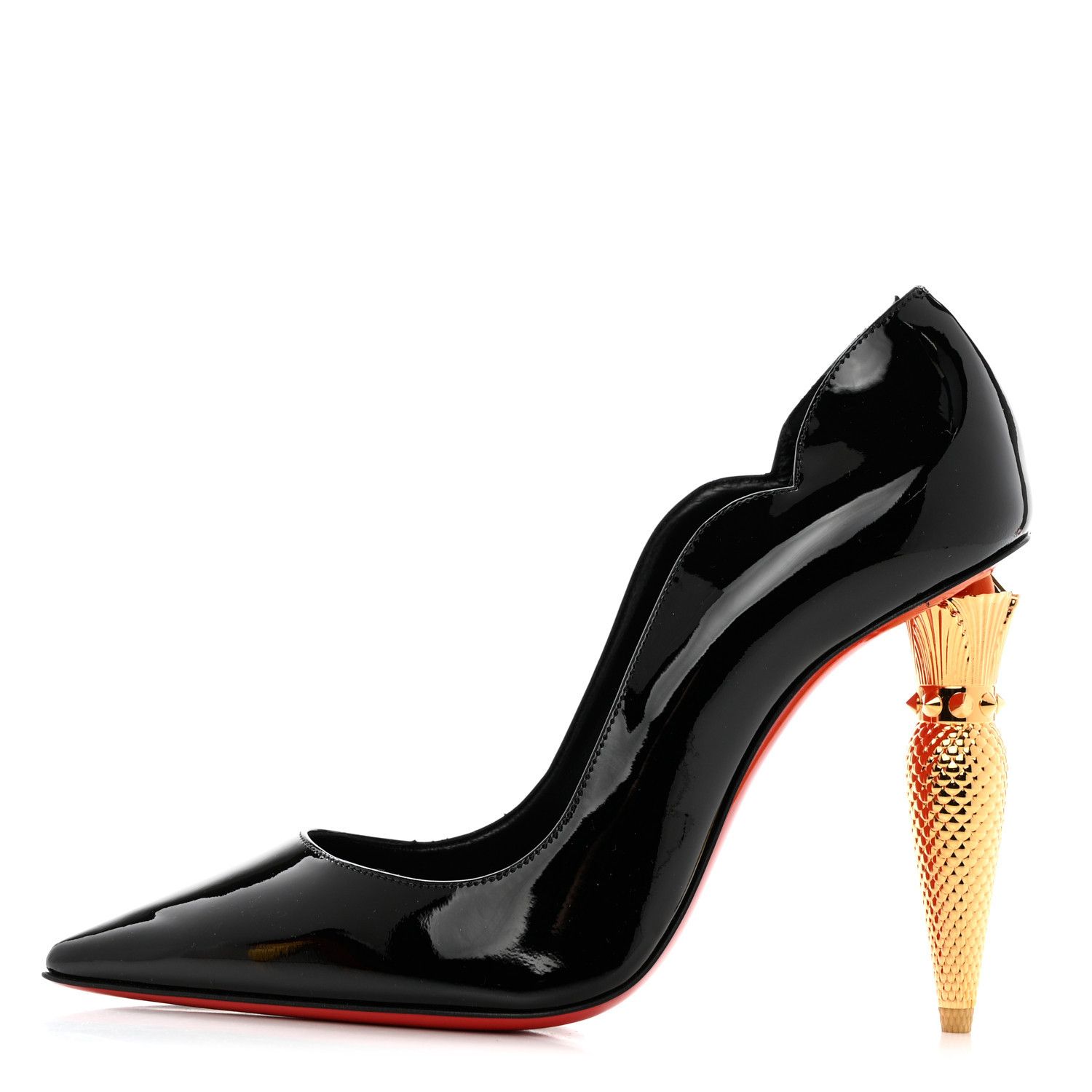Christian Louboutin o1s1wg110924 Lipchick Pumps in Black Size US 7 / IT 37 - 1 Thumbnail