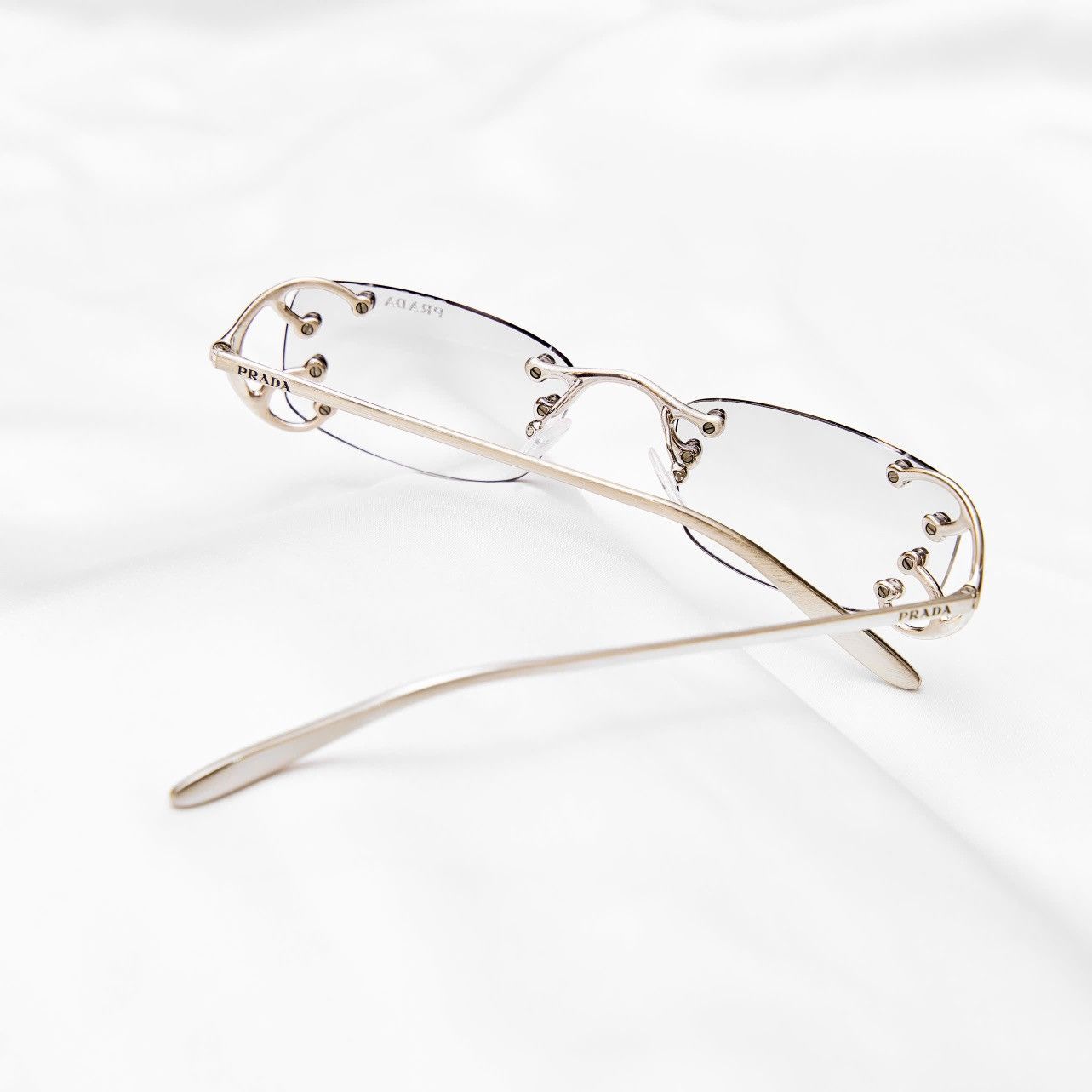 Prada PRADA 0PR C57S 28H40V SUNGLASSES Size ONE SIZE - 7 Thumbnail