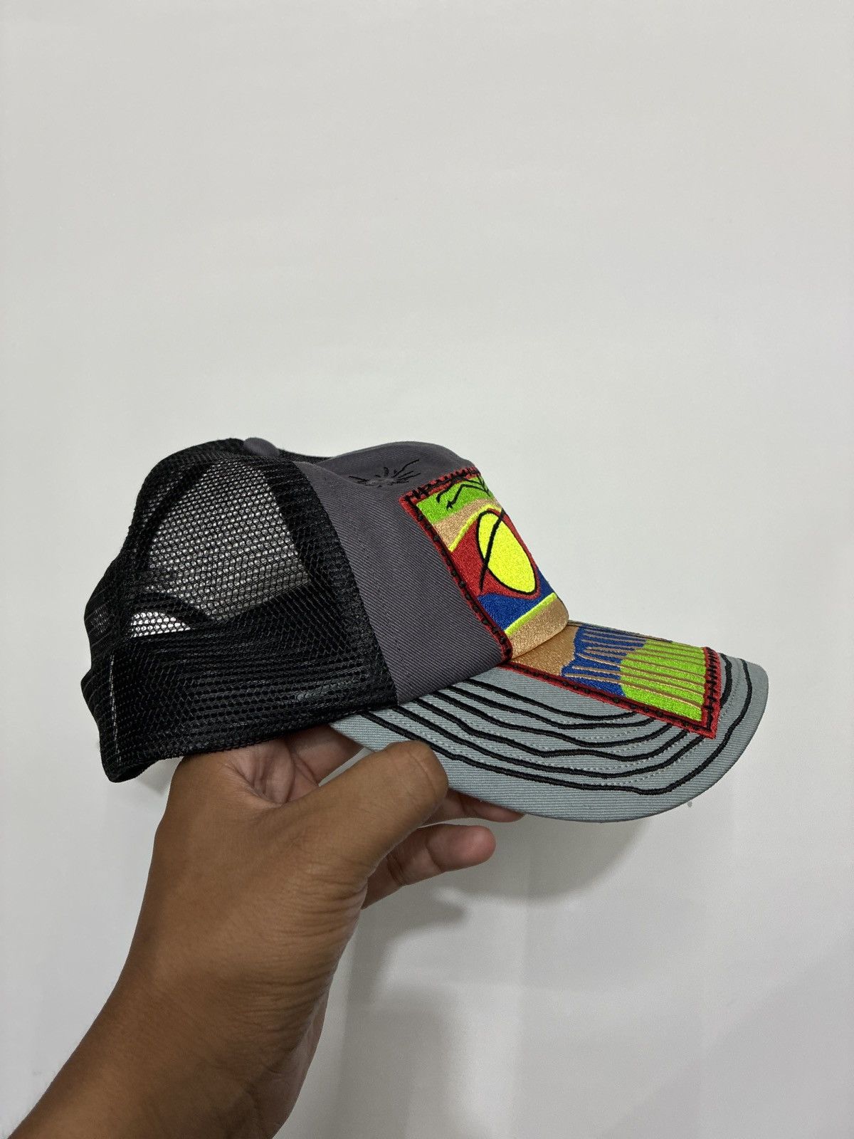 Supreme Supreme Reaper Mesh Back 6-Panel Grey Size ONE SIZE - 3 Thumbnail