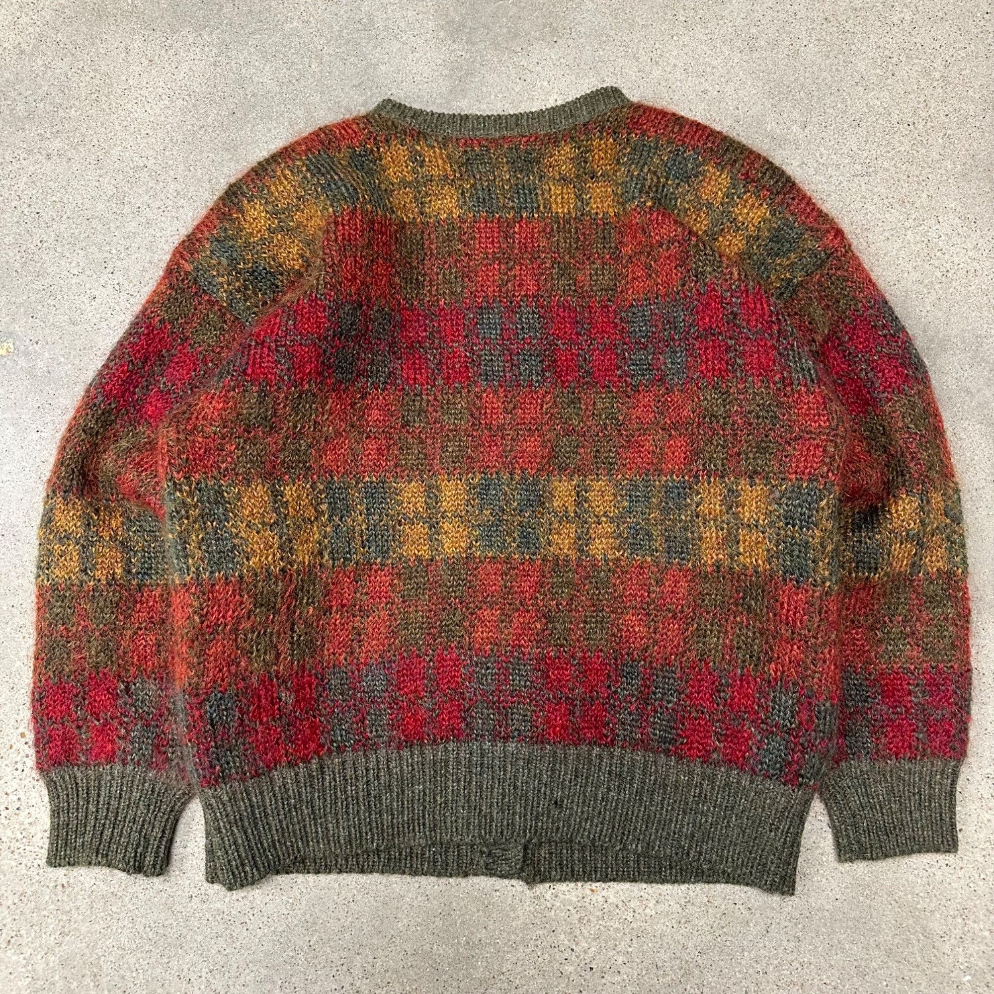 Vintage Vintage 1991 Susan Bristol Unique Knit Mohair Cardigan Sweat Size M / US 6-8 / IT 42-44 - 3 Thumbnail