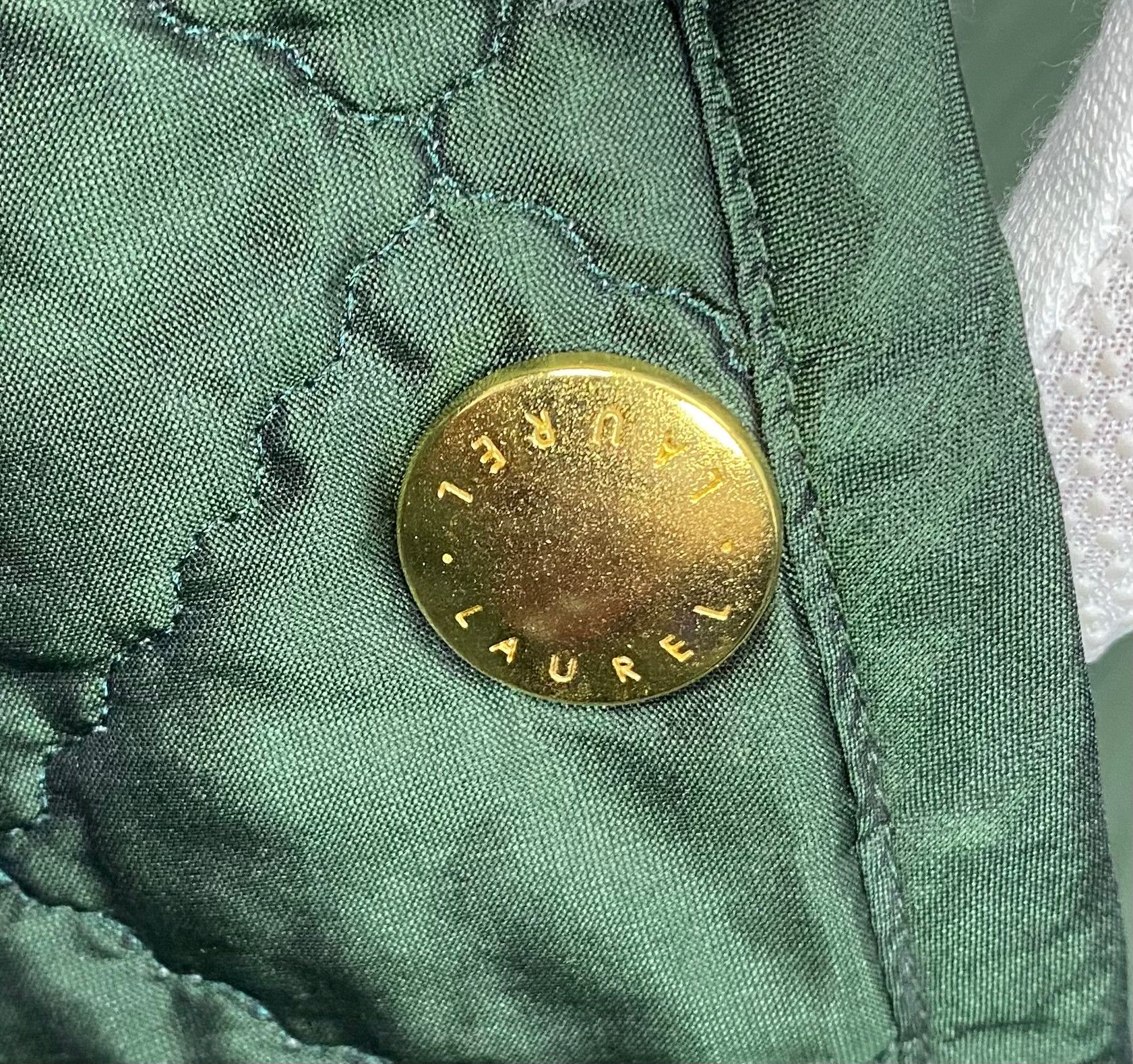 Designer × Vintage Laurel Vintage Quilted Silk Jacket size 34 Size XS / US 0-2 / IT 36-38 - 9 Thumbnail