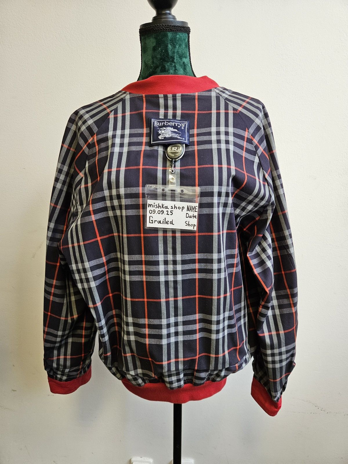 Burberry Bomber Burberrys’— Designer Burberry vintage Size US M / EU 48-50 / 2 - 7 Thumbnail