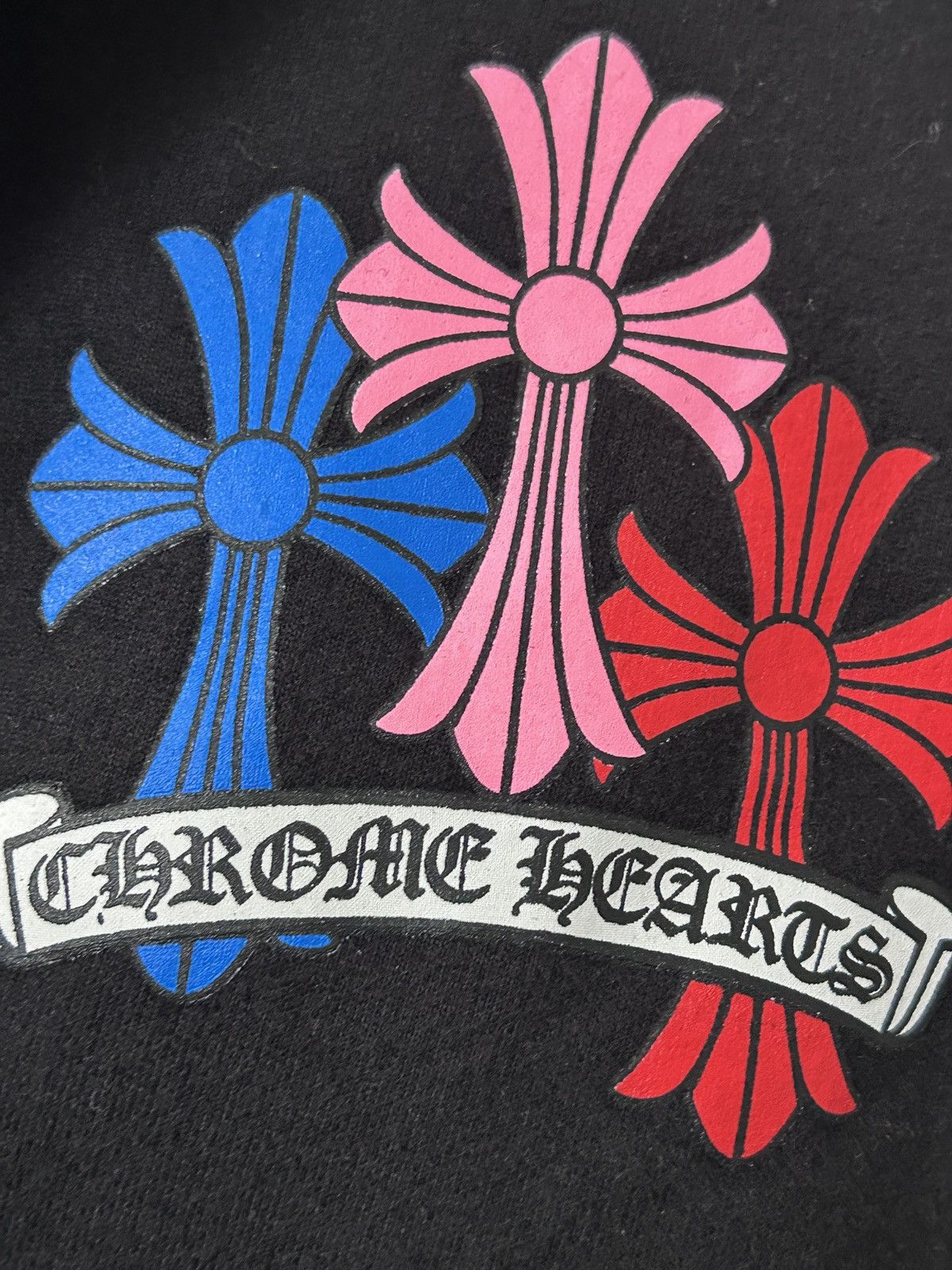 Chrome Hearts Chrome Hearts Cemetery Cross Multi-color Zip Up Hoodie XS Size US XS / EU 42 / 0 - 8 Thumbnail