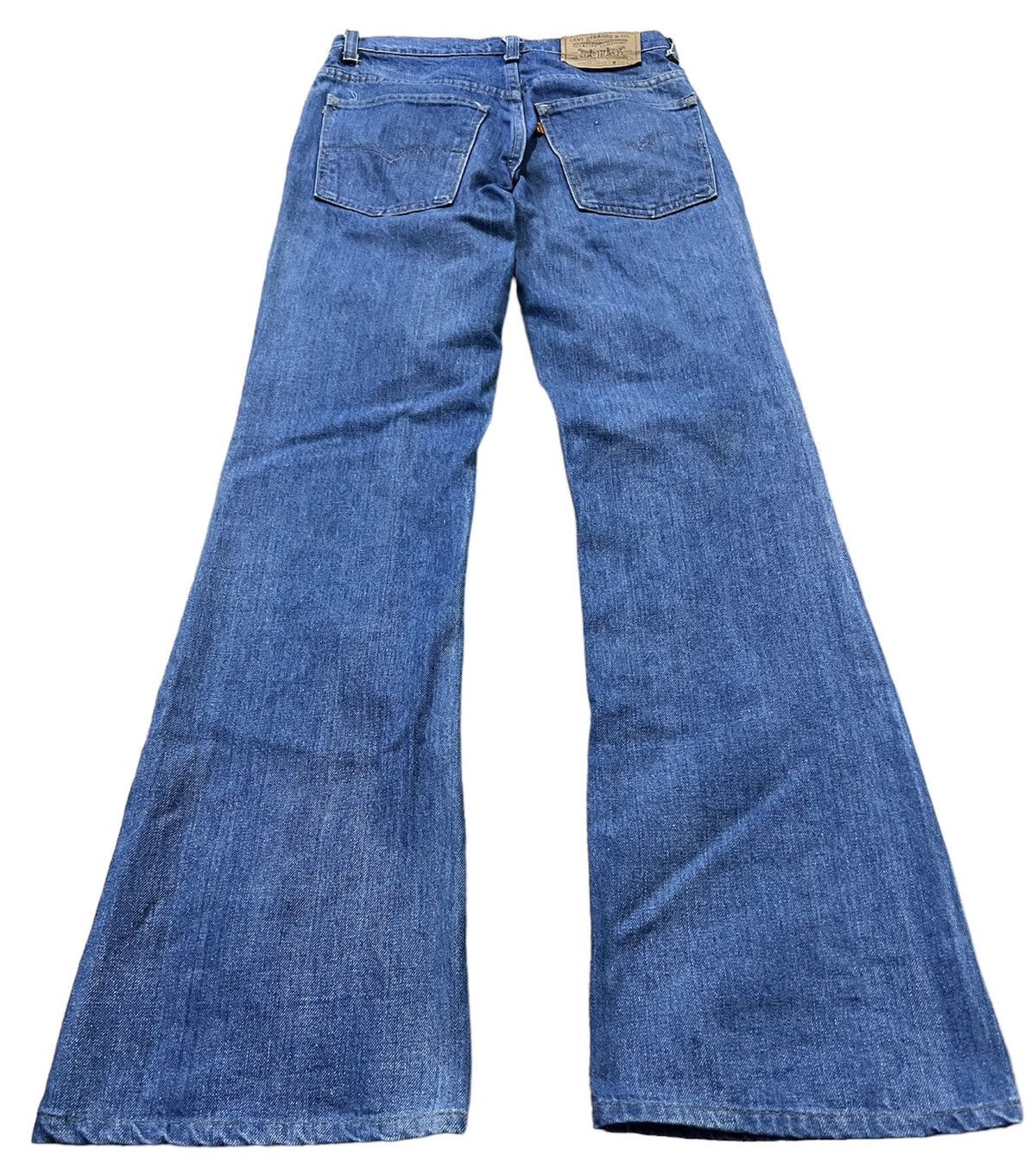 Levi's 💥FLARE💥VINTAGE 60’s LEVIS 517 ORANGE TAB NICE FADEDBUTTON #8 Size US 28 / EU 44 - 2 Thumbnail