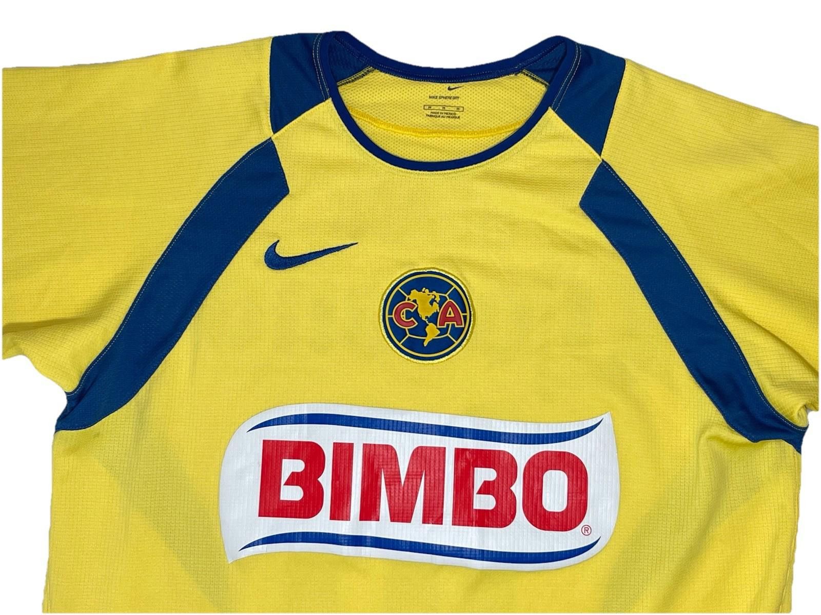 Nike Nike Soccer Jersey Club América 2006/07 C. Blanco #10 Large Size ONE SIZE - 3 Thumbnail