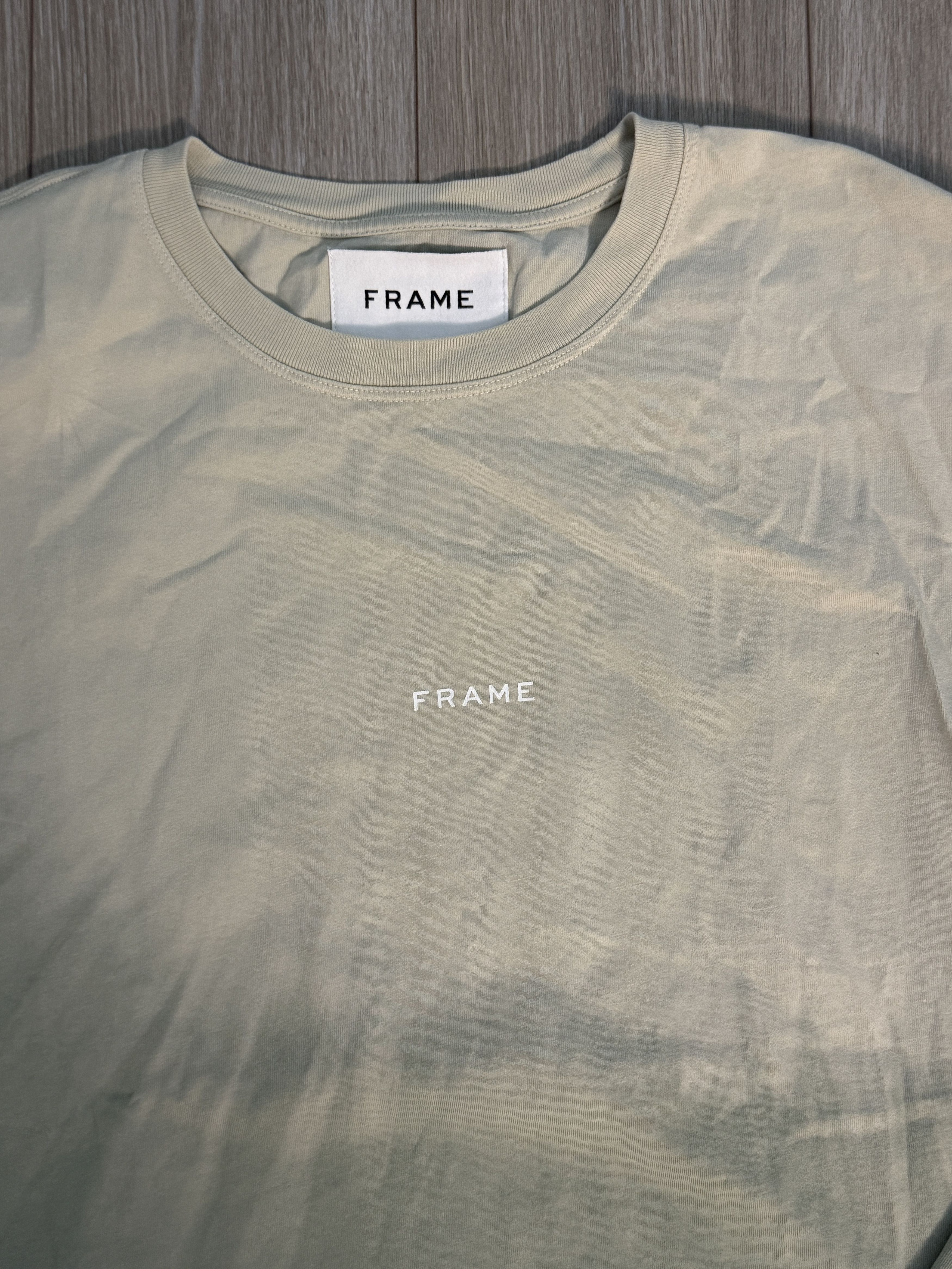 Frame FRAME Long Sleeve Dip Dye Shirt Green Ombre Size L Worn Once Size US L / EU 52-54 / 3 - 3 Thumbnail