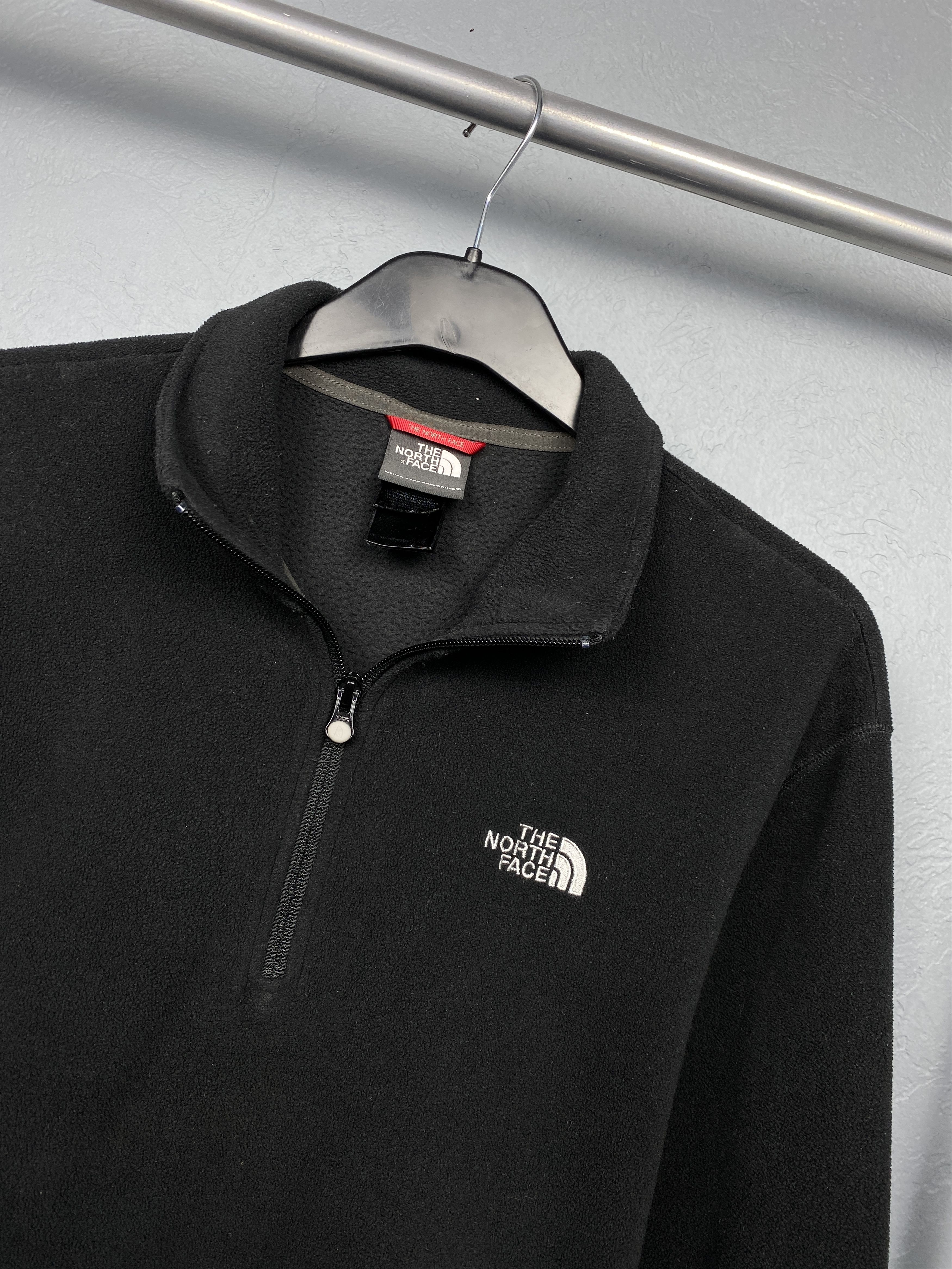 The North Face The North Face Vintage Mens Quarter Zip 1\4 Fleece Jacket Size US L / EU 52-54 / 3 - 2 Thumbnail