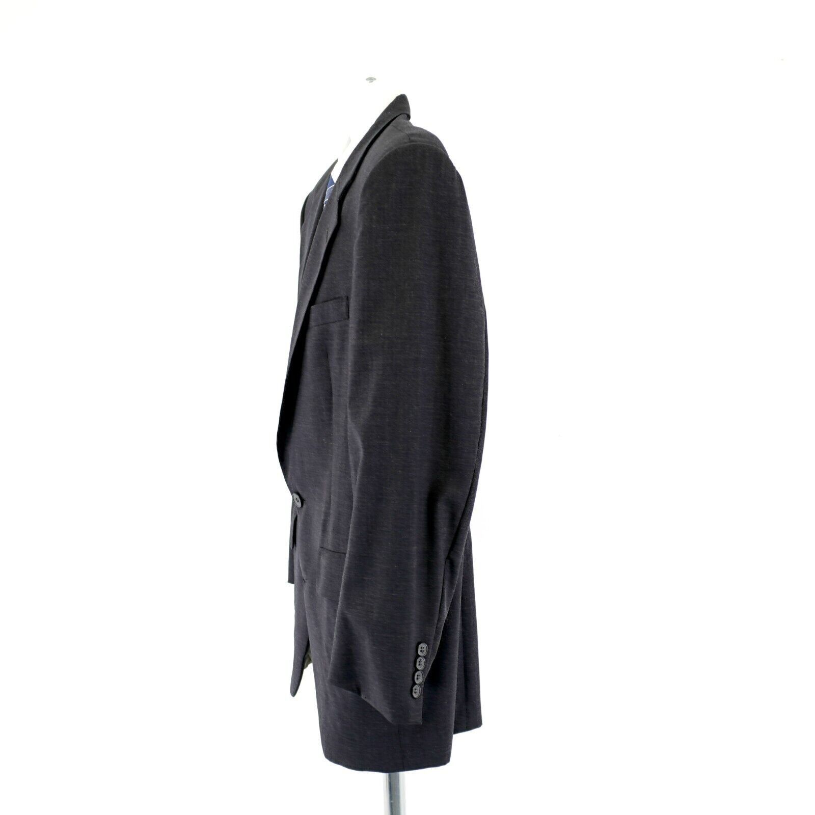 Dior Christian Dior Monsieur 40R Gray Wool Blazer 2 Button Constr Size 40R - 5 Thumbnail