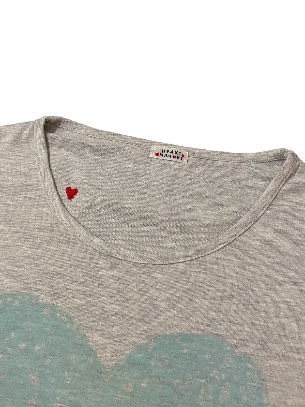 Japanese Brand × Market HEART MARKET JAPAN ENDLESSLY LOVE WAIST FLARE TEES Size M / US 6-8 / IT 42-44 - 7 Thumbnail