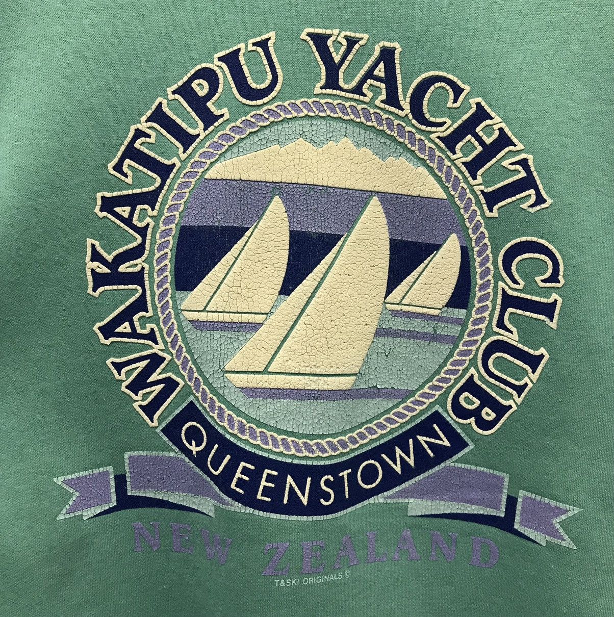 Vintage Vintage T&Ski Queenstown Wakatipu Yacht Club Sweatshirt Size US M / EU 48-50 / 2 - 3 Thumbnail