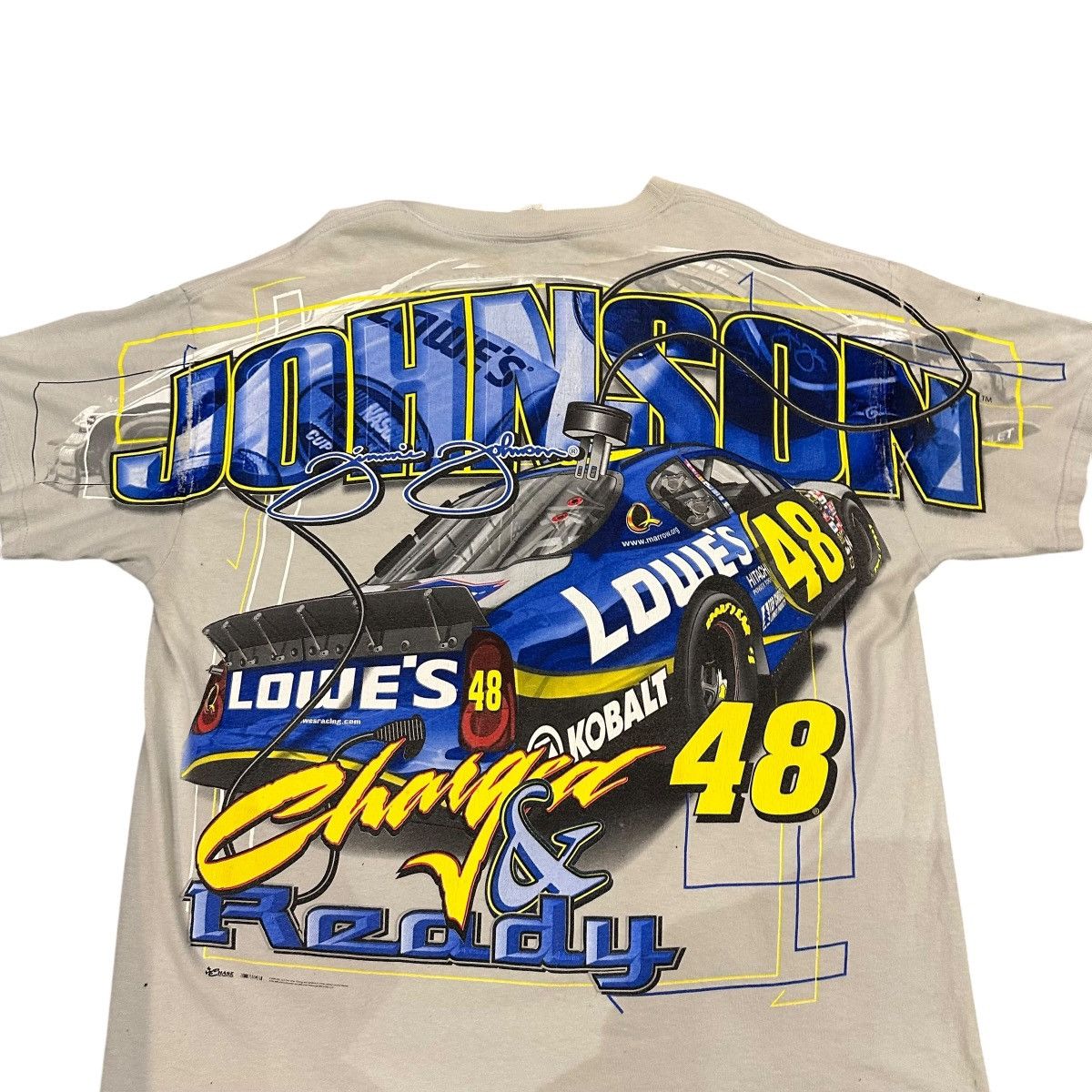 Chase Authentics Chase Authentic Jimmie Johnson 2006 Nascar graphic tshirt Size US XL / EU 56 / 4 - 14 Thumbnail