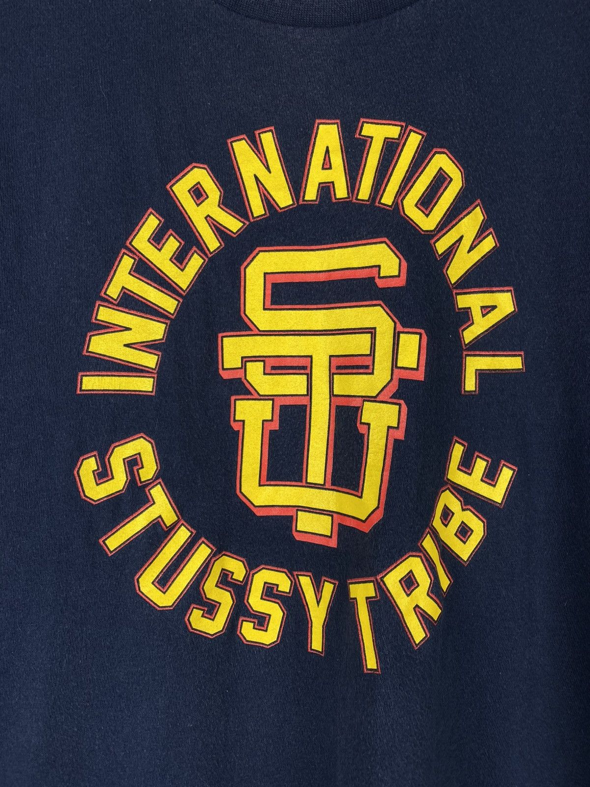Stussy Stussy International Men’s Big Logo T Shirt Size M Size US M / EU 48-50 / 2 - 8 Thumbnail