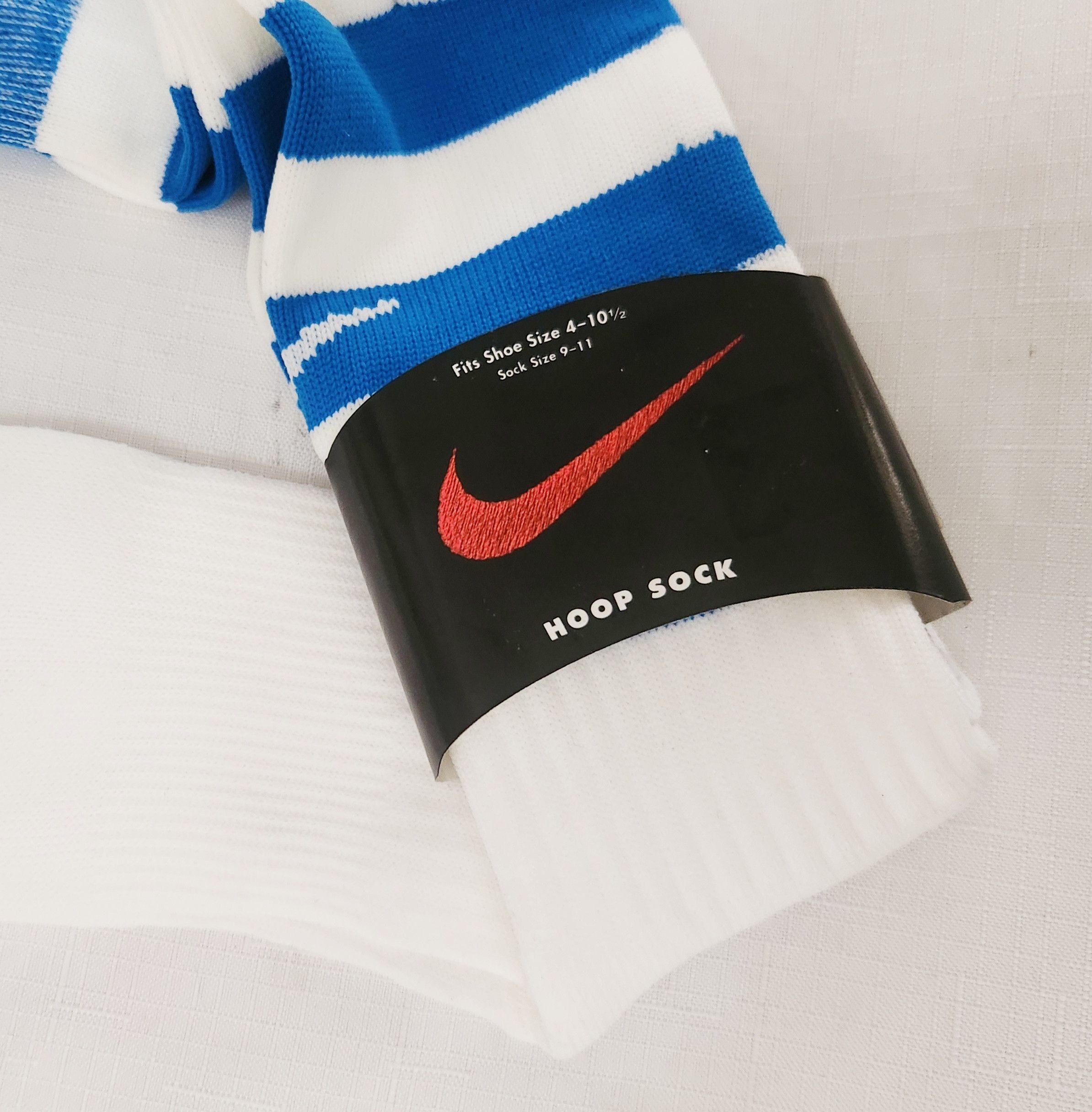 Nike × Vintage Nike Hoop Sock VTG New NOS Deadstock Rare Knee Socks vintage Size ONE SIZE - 3 Thumbnail