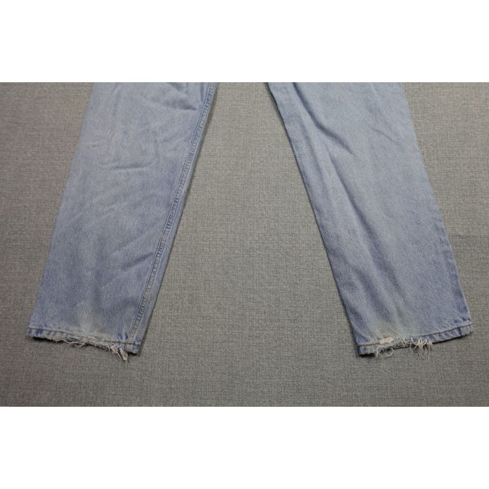 Levi's Levi's 550 Jeans Men 38x30 Blue Relaxed Fit Light Wash Denim Straight 5-Pocket Zipper Belt Loops Men's Jeans Size US 38 / EU 54 - 6 Thumbnail