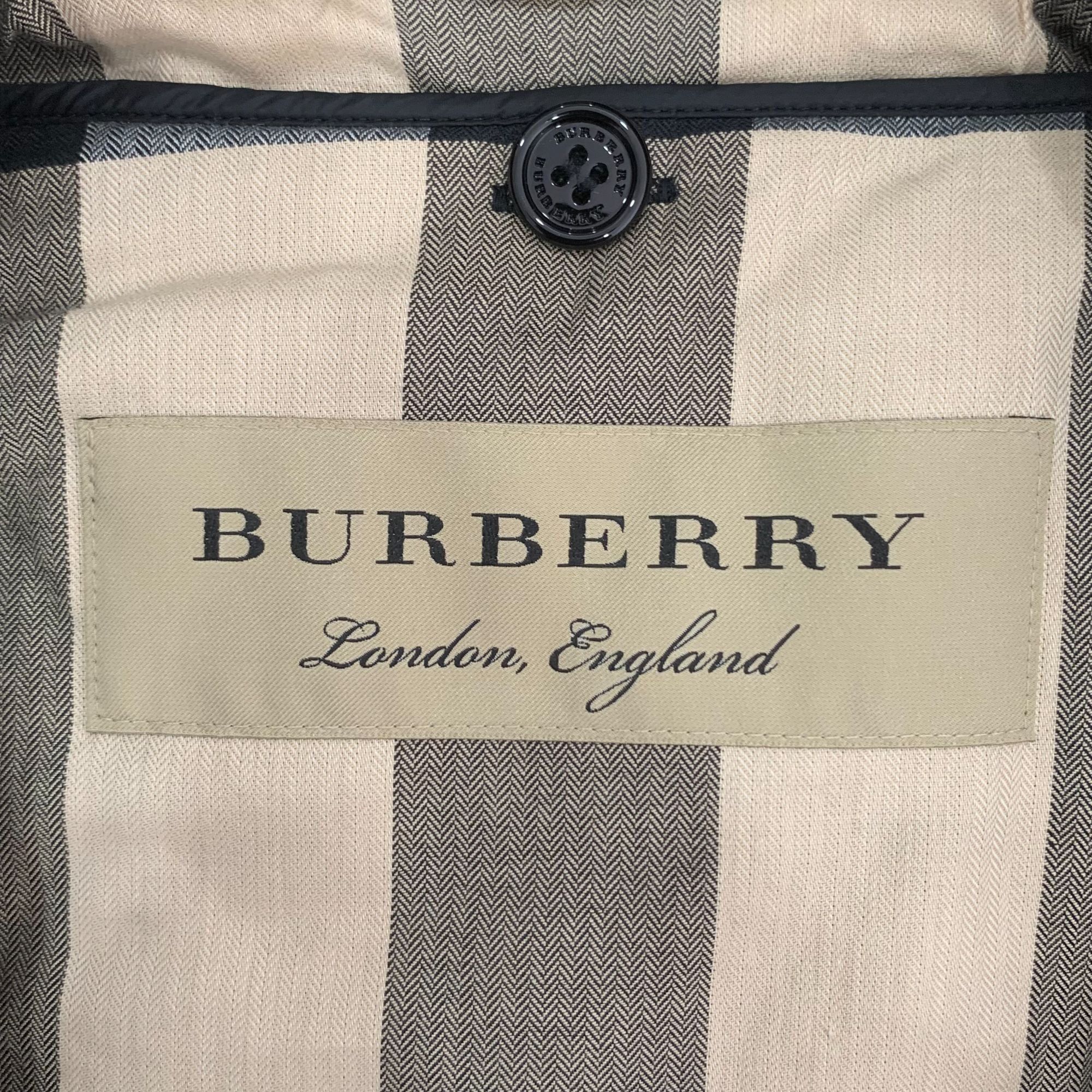 Burberry Burberry Womens Black Hooded Trench Coat W/ Detachable Liner Size S / US 4 / IT 40 - 2 Thumbnail