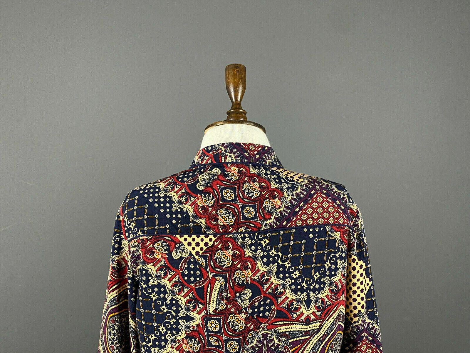 Kokaine Kookai Multicoloured Geometric Polyester Shirt Size 40 Size M / US 6-8 / IT 42-44 - 6 Thumbnail