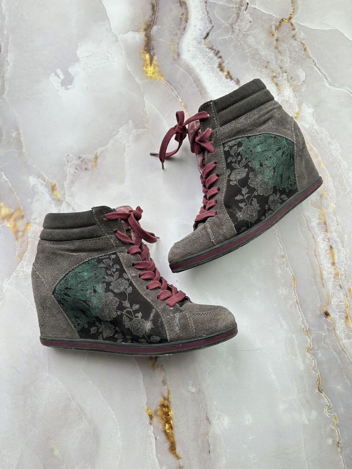 Desigual Desigual Hi-Top Sneakers Size US 8 / IT 38 - 1 Thumbnail