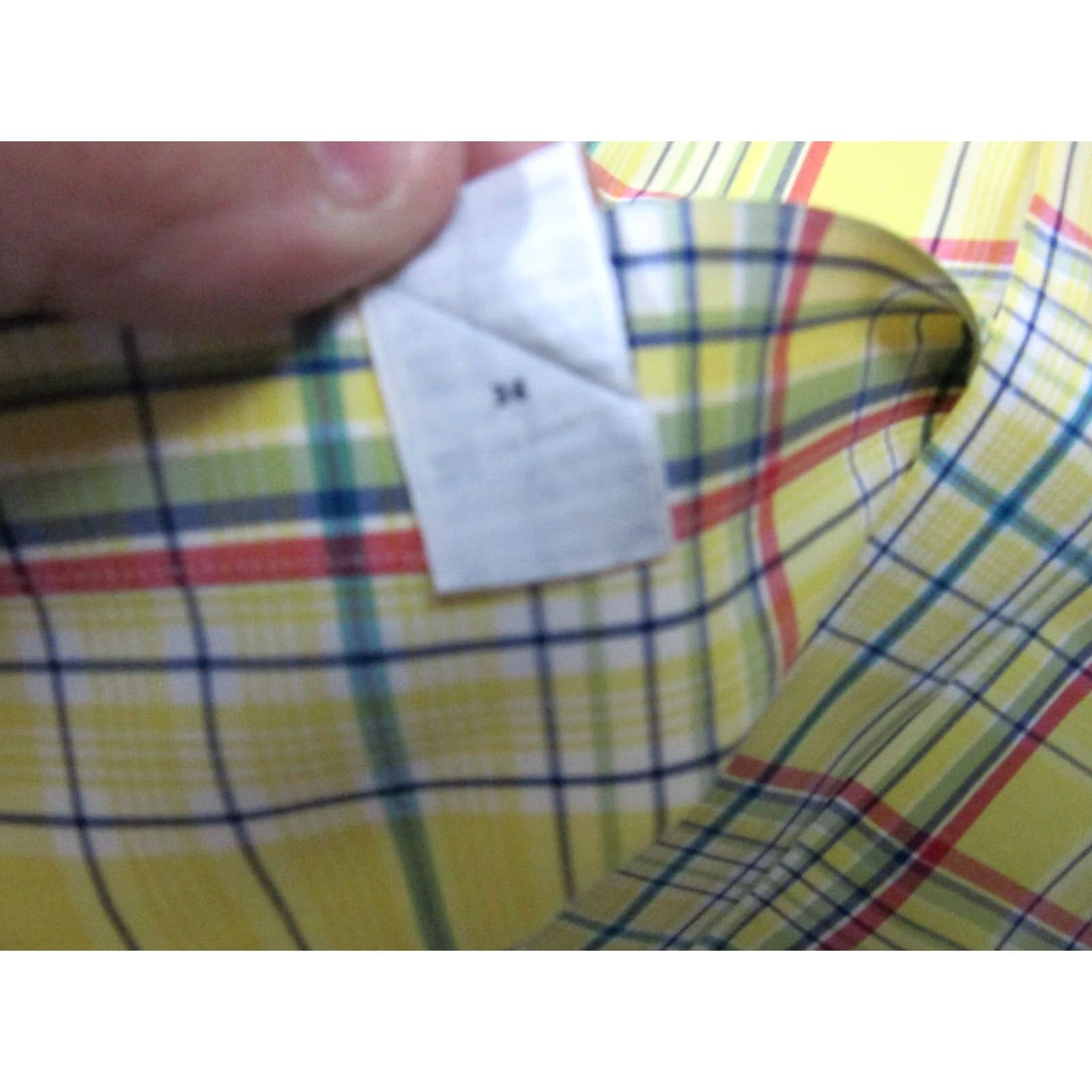 Ralph Lauren Ralph Lauren Shirt Mens XL Yellow Plaid Classic Fit Long Sleeve Logo Button Down Shirt Size US XL / EU 56 / 4 - 6 Thumbnail