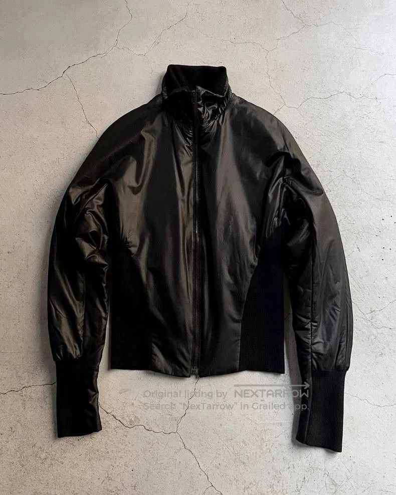 HELMUT LANG 2003AW Wool Rib Bomber Jacket.