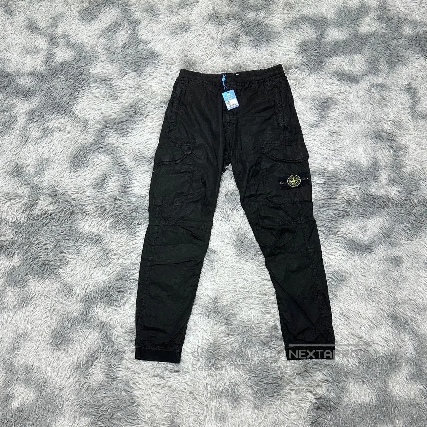 Stone Island Stone Island Black Cargo Pants W29. Size US 29 - 1 Thumbnail