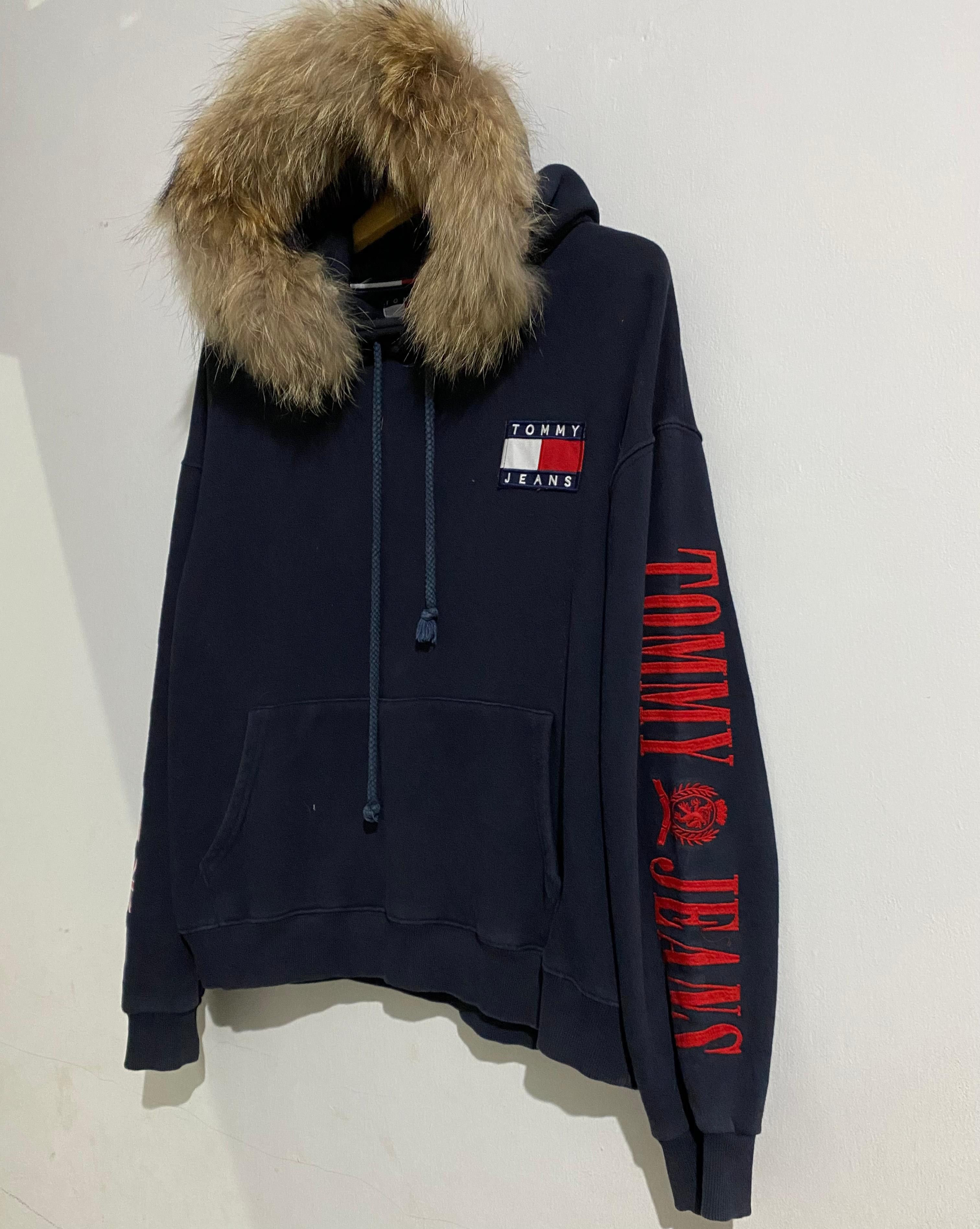 Tommy Hilfiger Vintage Tommy hilfiger flag hoodie Size US L / EU 52-54 / 3 - 2 Thumbnail