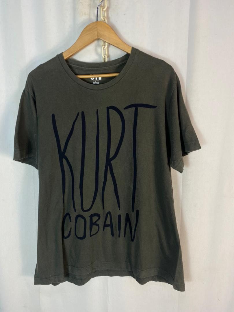 Uniqlo Kurt cobain the and of music printed tshirt by Uniqlo Size US L / EU 52-54 / 3 - 9 Thumbnail