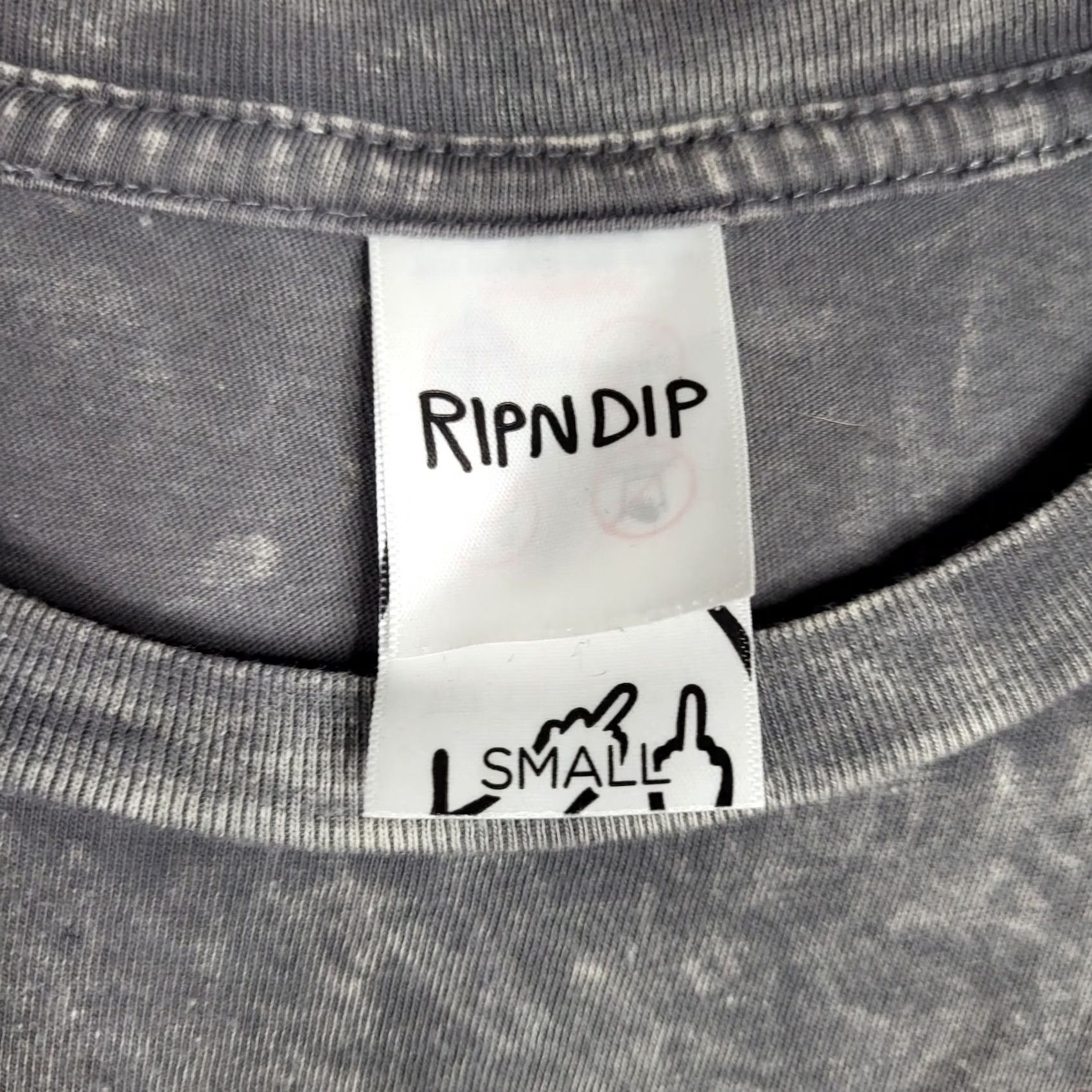 RIPNDIP RIPNDIP Women's Gray Tie-dye Short sleeve Tee Size S Size 28" / US 6 / IT 42 - 7 Thumbnail