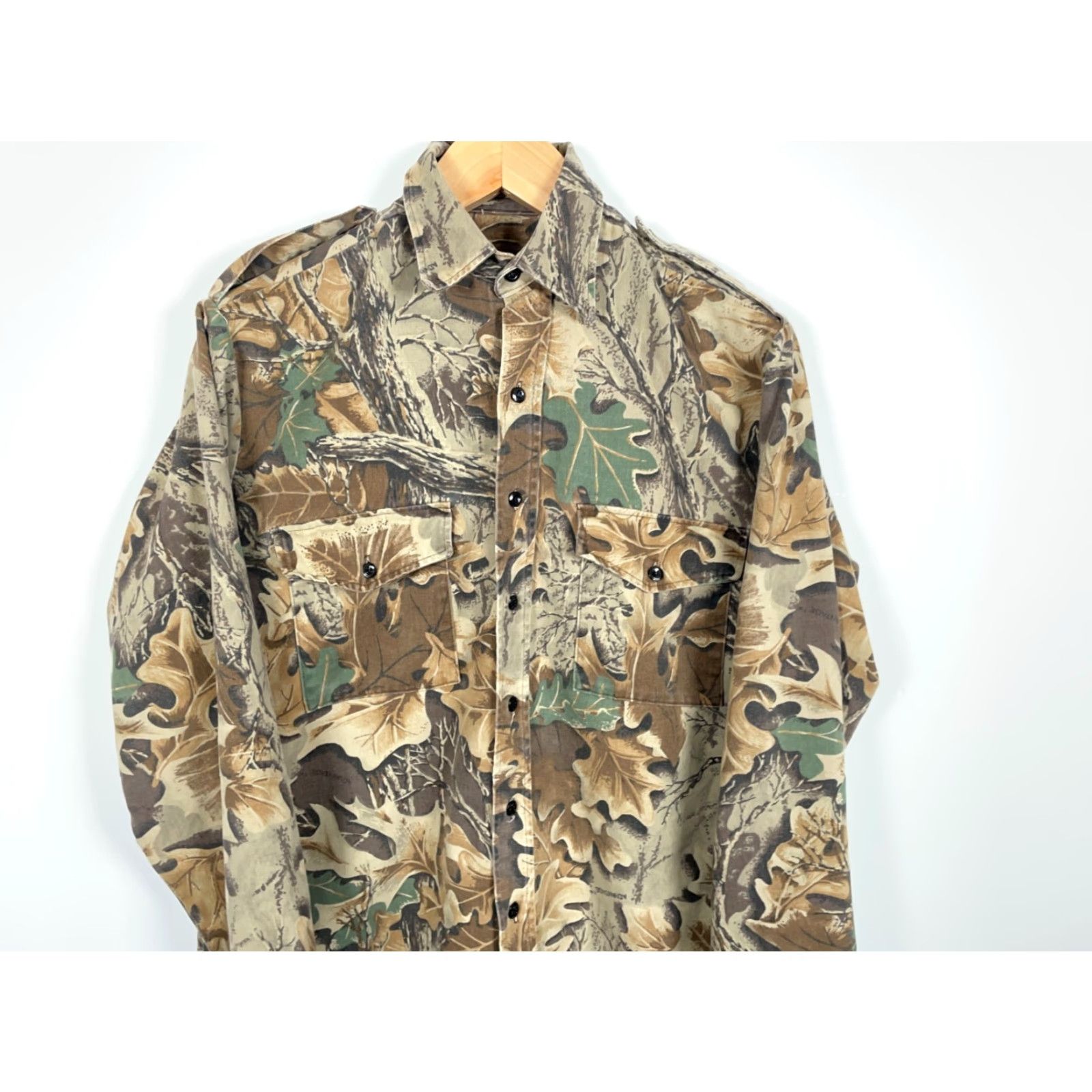 Vintage VINTAGE Gander Mountain Camouflage Flannel Shirt Men’s Medium Brown Camouflage USA Made Size US M / EU 48-50 / 2 - 5 Thumbnail