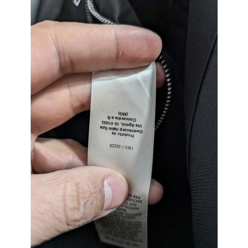Rick Owens o1rshd1 Jumbo Sl Outershirt in Black Size US XL / EU 56 / 4 - 22 Thumbnail