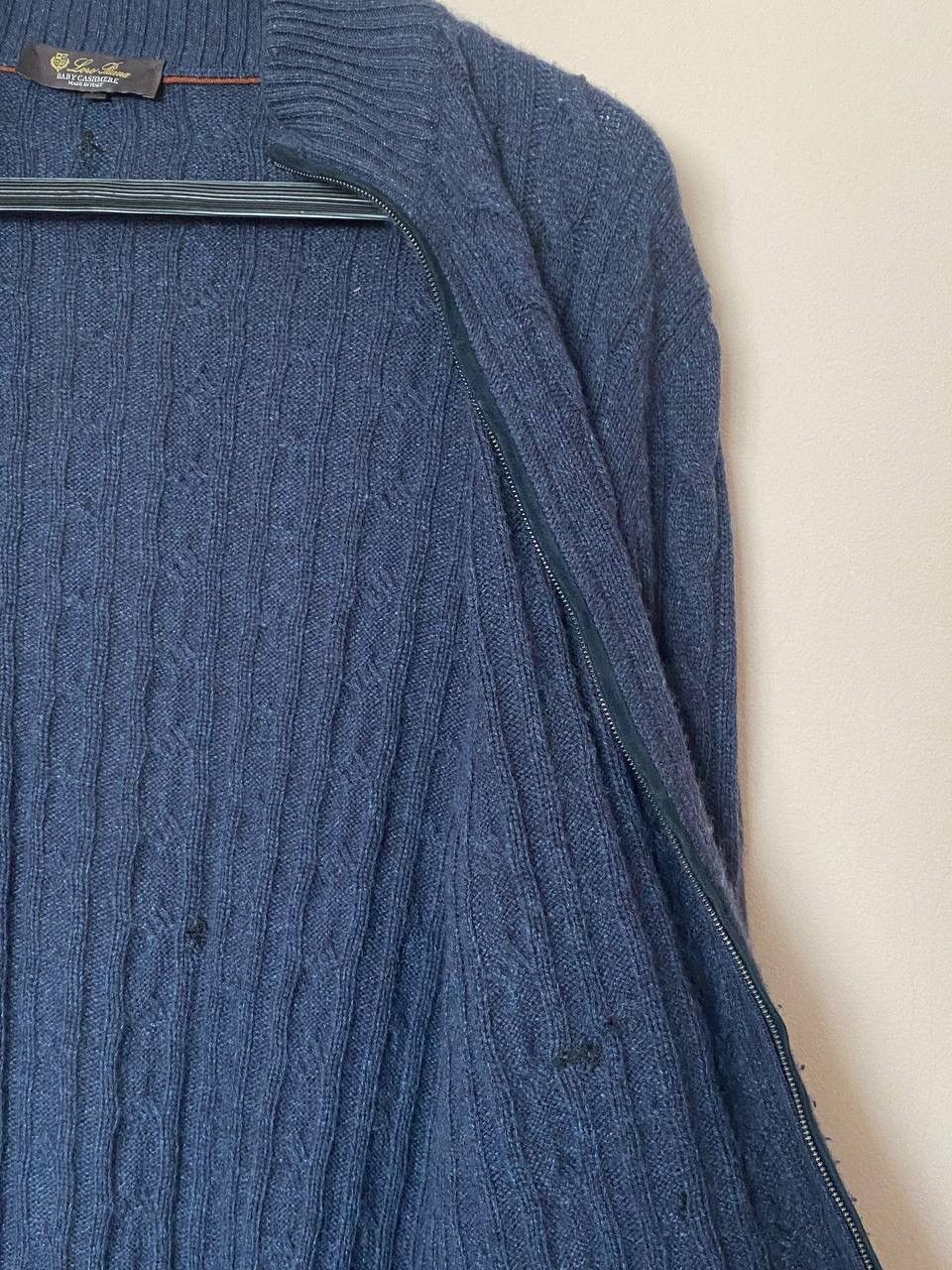 Loro Piana Loro Piana Baby Cashmere Zip Cardigan Size US M / EU 48-50 / 2 - 15 Thumbnail