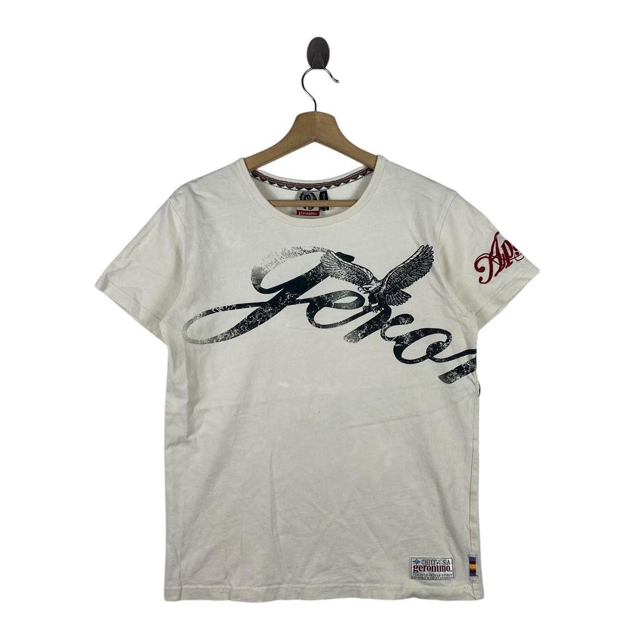 Other GERONIMO CHIEF USA Native America Spirit Tee Shirt Top Size M / US 6-8 / IT 42-44 - 1 Thumbnail